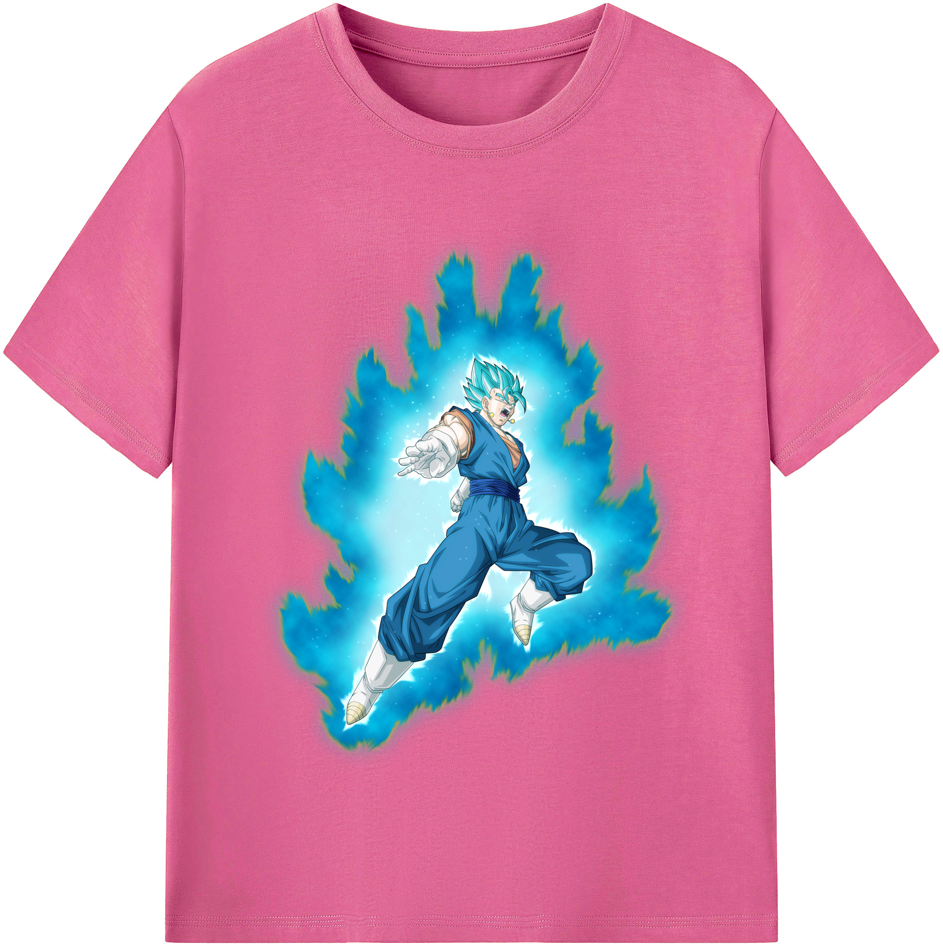 （画像用） ドラゴンボール ベジット DRAGON BALL Vegetto レディースカジュアルプリントTシャツ（綿100％）