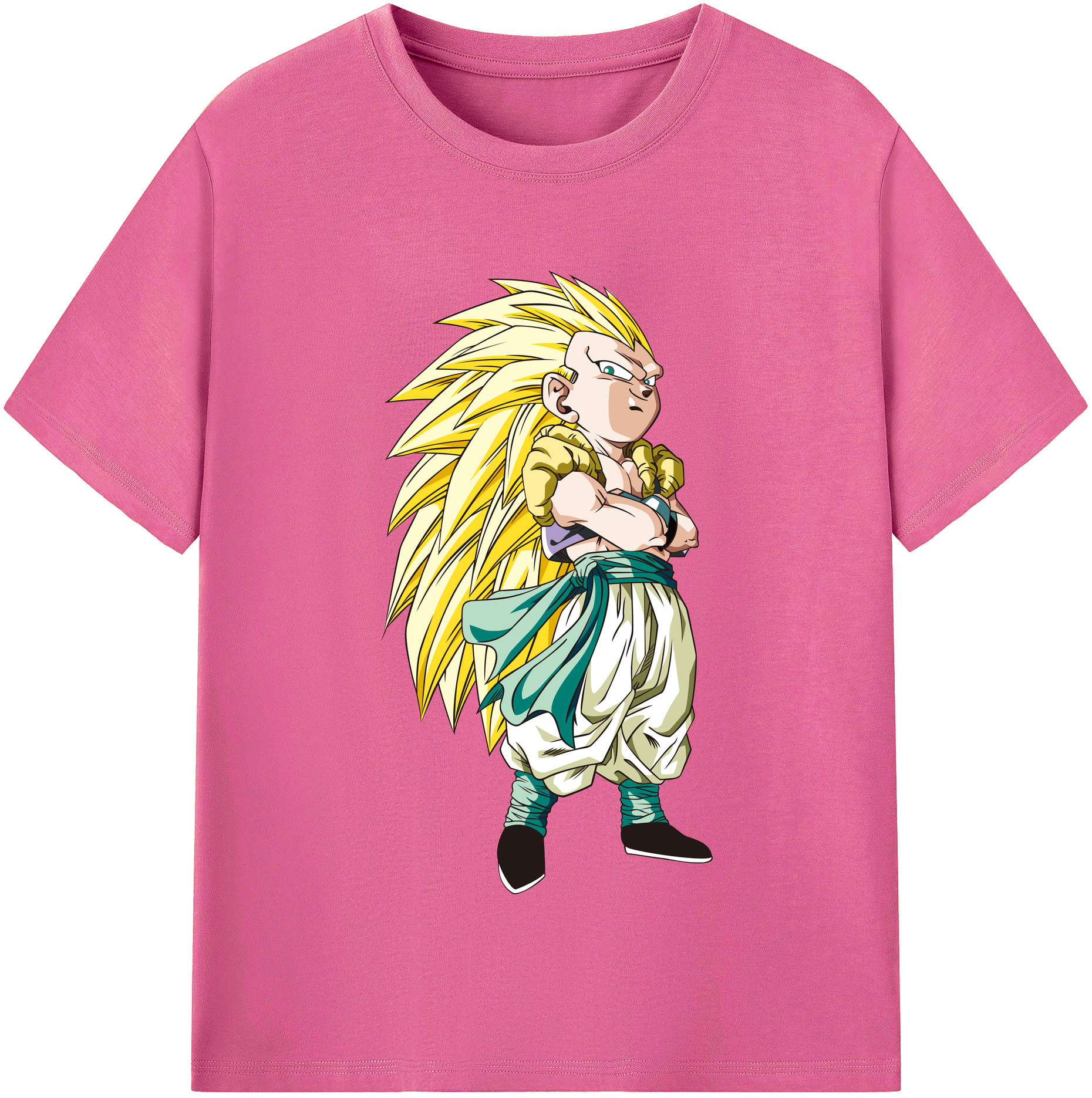 （画像用） ドラゴンボール ベジット DRAGON BALL Vegetto レディースカジュアルプリントTシャツ（綿100％）