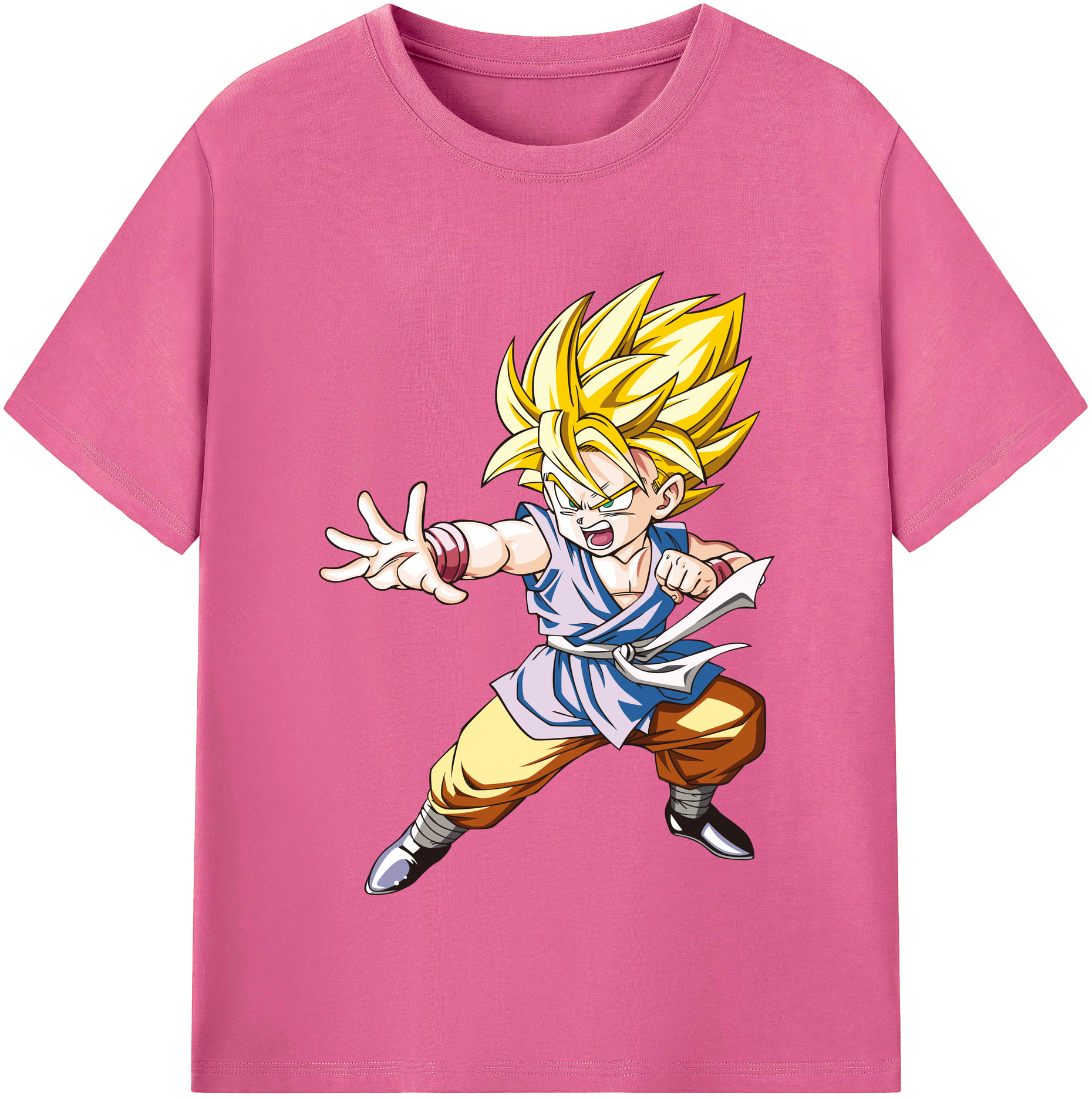 （画像用） ドラゴンボール ベジット DRAGON BALL Vegetto レディースカジュアルプリントTシャツ（綿100％）