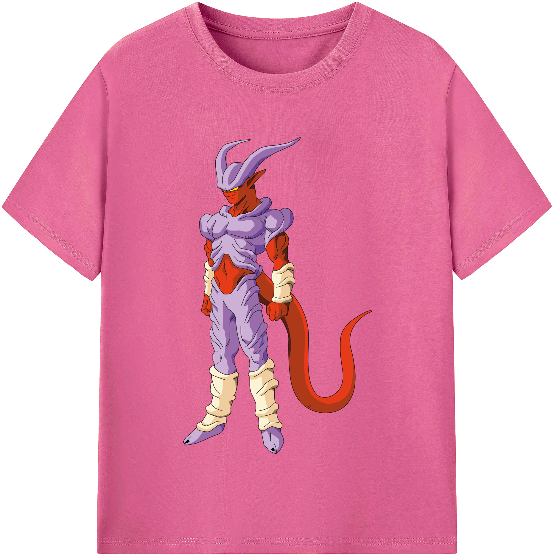 （画像用） ドラゴンボール ジャネンバ DRAGON BALL Janemba レディースカジュアルプリントTシャツ（綿100％）