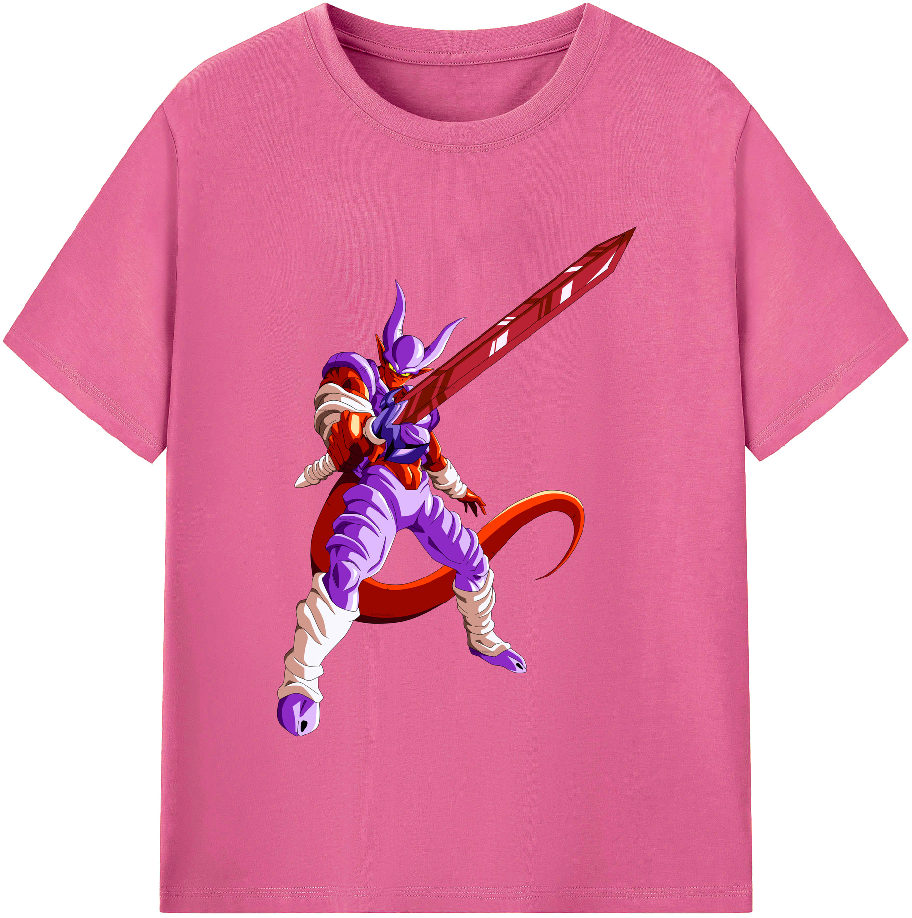 （画像用） ドラゴンボール ジャネンバ DRAGON BALL Janemba レディースカジュアルプリントTシャツ（綿100％）