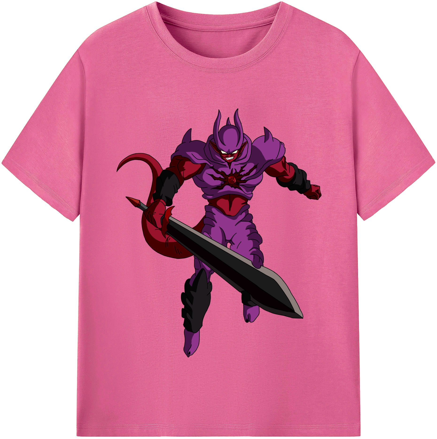 （画像用） ドラゴンボール ジャネンバ DRAGON BALL Janemba レディースカジュアルプリントTシャツ（綿100％）
