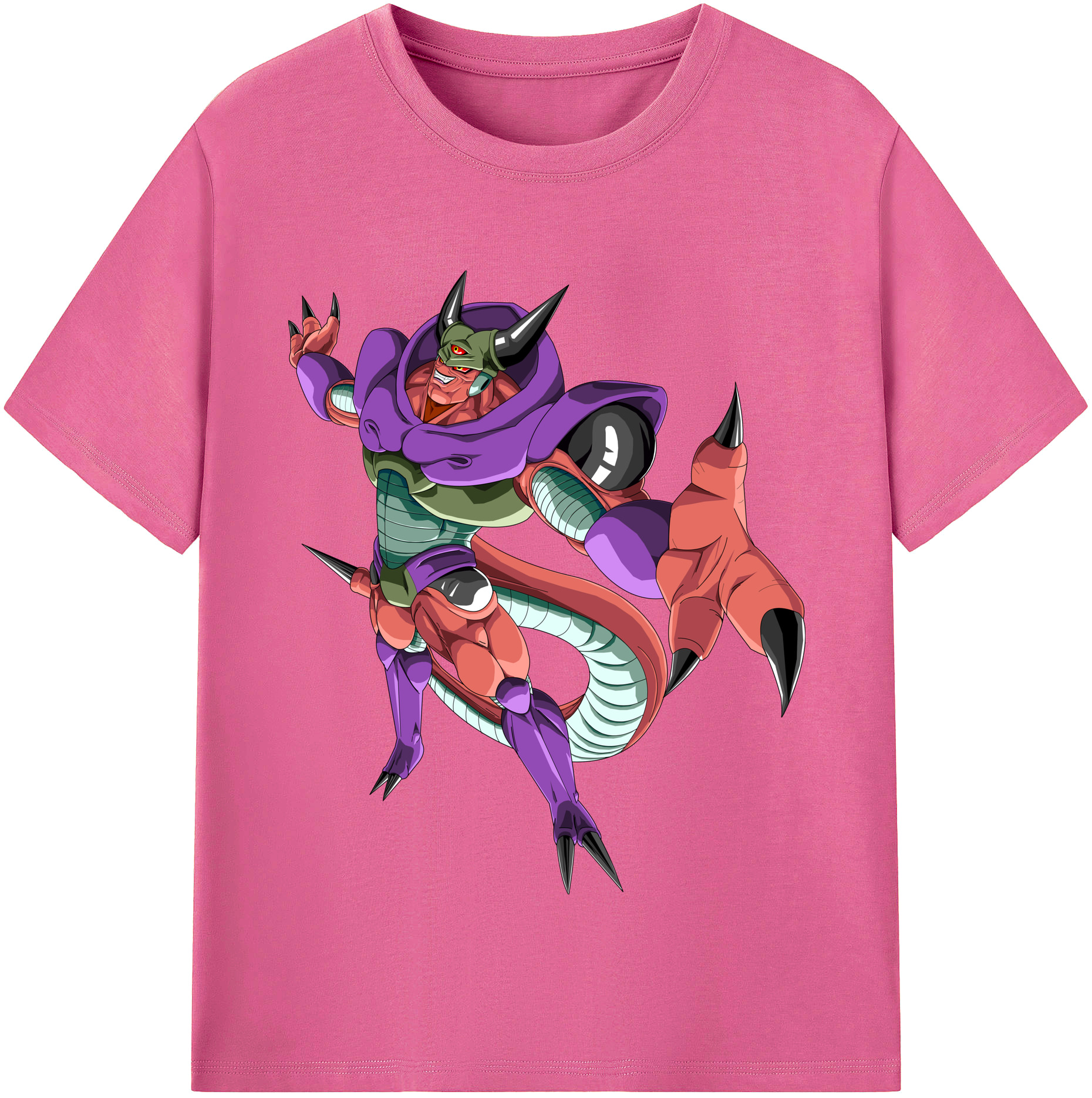 （画像用） ドラゴンボール ジャネンバ DRAGON BALL Janemba レディースカジュアルプリントTシャツ（綿100％）
