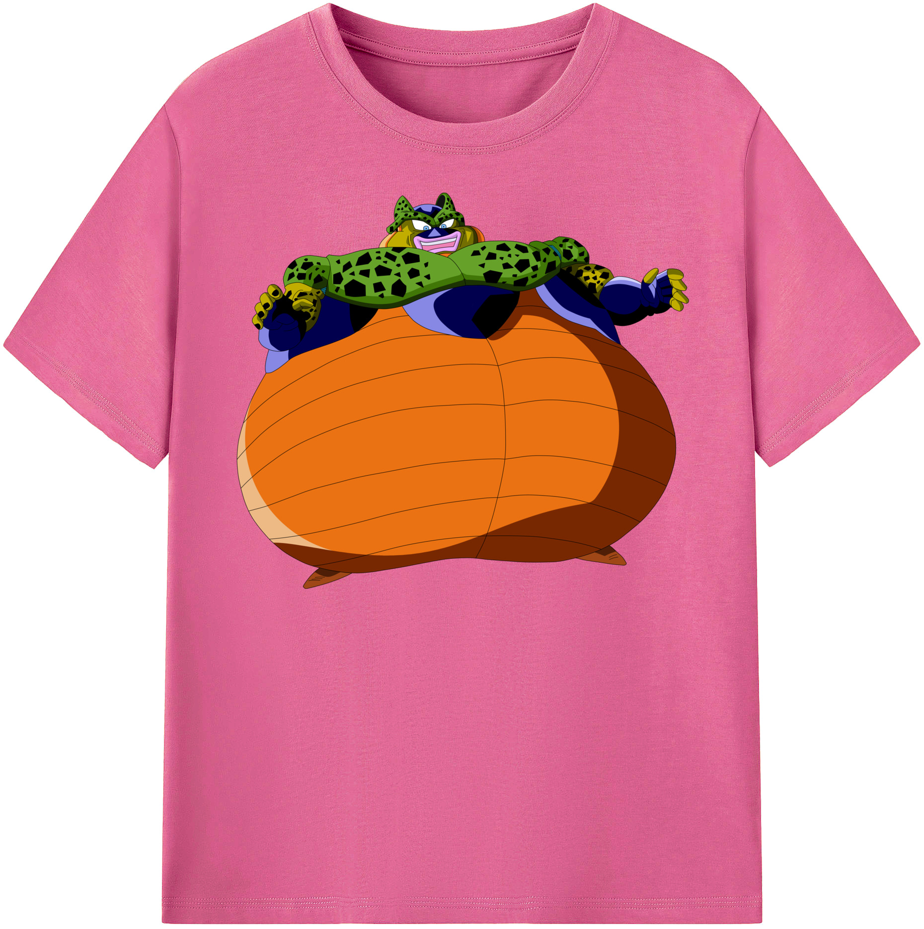 （画像用） ドラゴンボール セル DRAGON BALL Cell レディースカジュアルプリントTシャツ（綿100％）