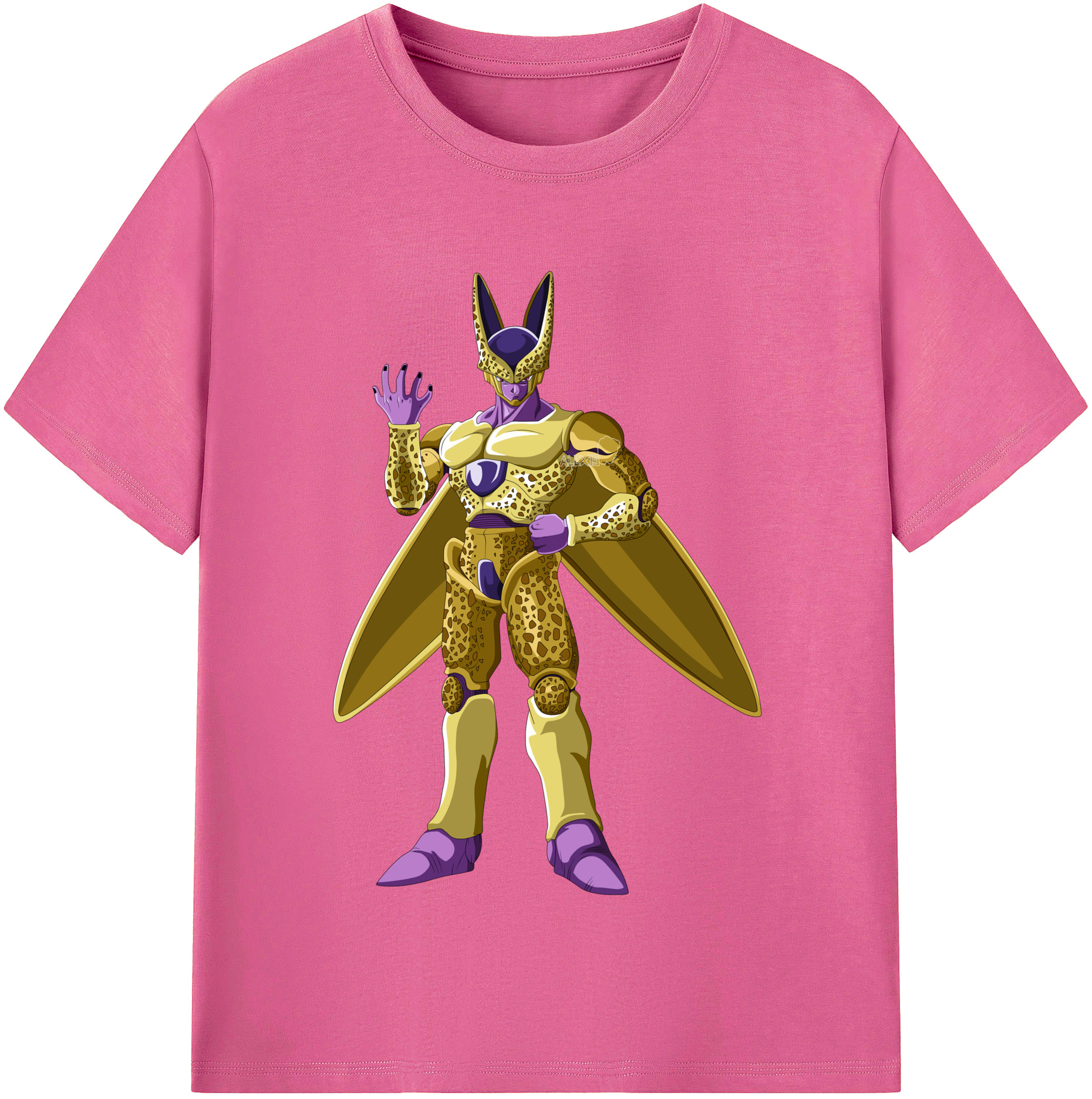 （画像用） ドラゴンボール セル DRAGON BALL Cell レディースカジュアルプリントTシャツ（綿100％）