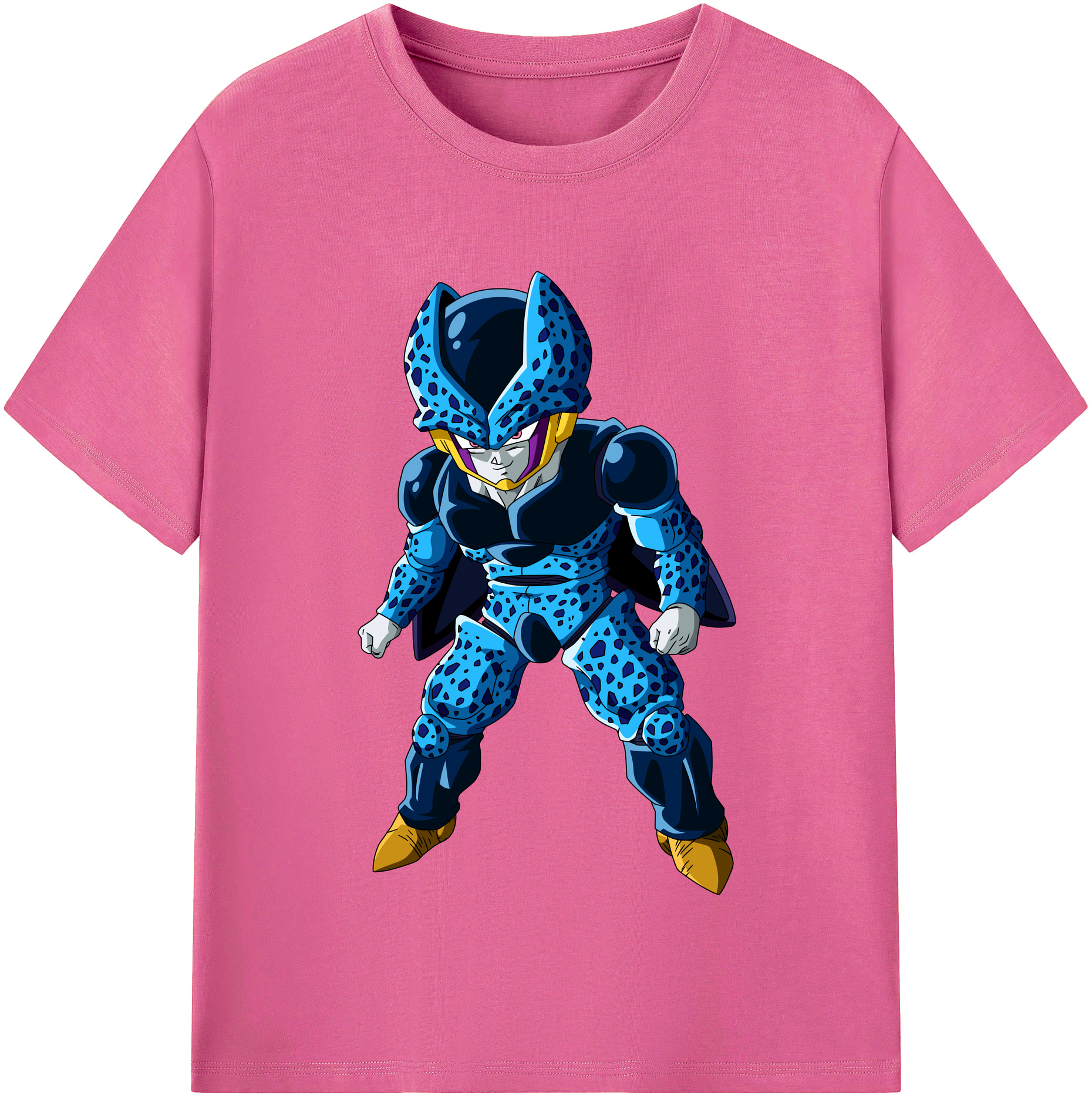 （画像用） ドラゴンボール セル DRAGON BALL Cell レディースカジュアルプリントTシャツ（綿100％）