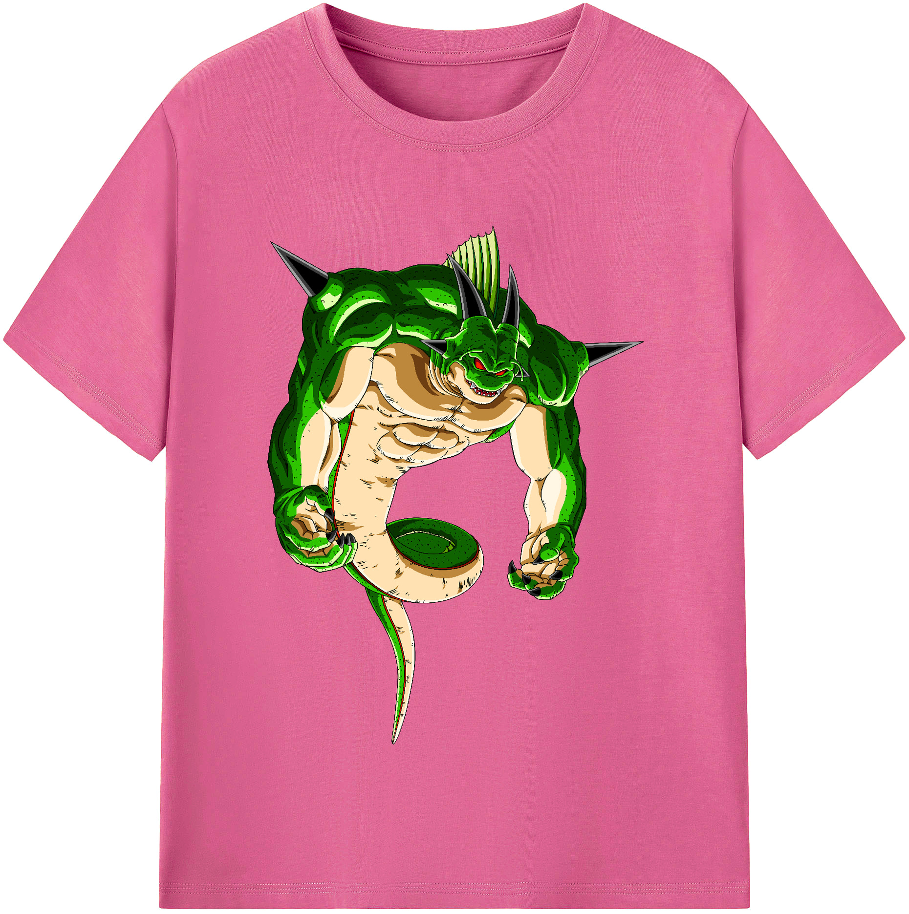 （画像用） ドラゴンボール 神龍 シェンロン DRAGON BALL Shenron レディースカジュアルプリントTシャツ（綿100％）