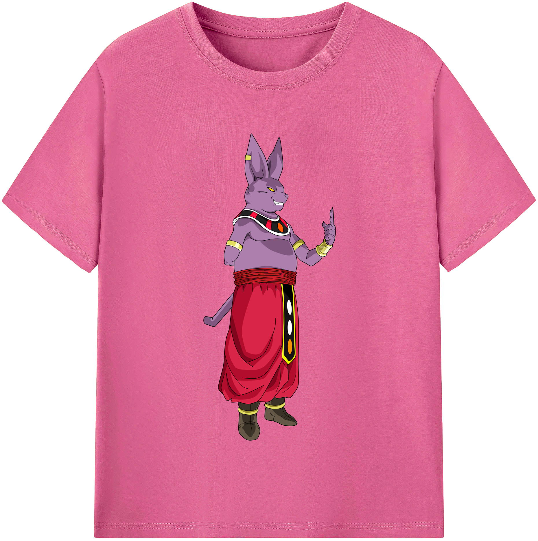 （画像用） ドラゴンボール シャンパ DRAGON BALL Champa レディースカジュアルプリントTシャツ（綿100％）