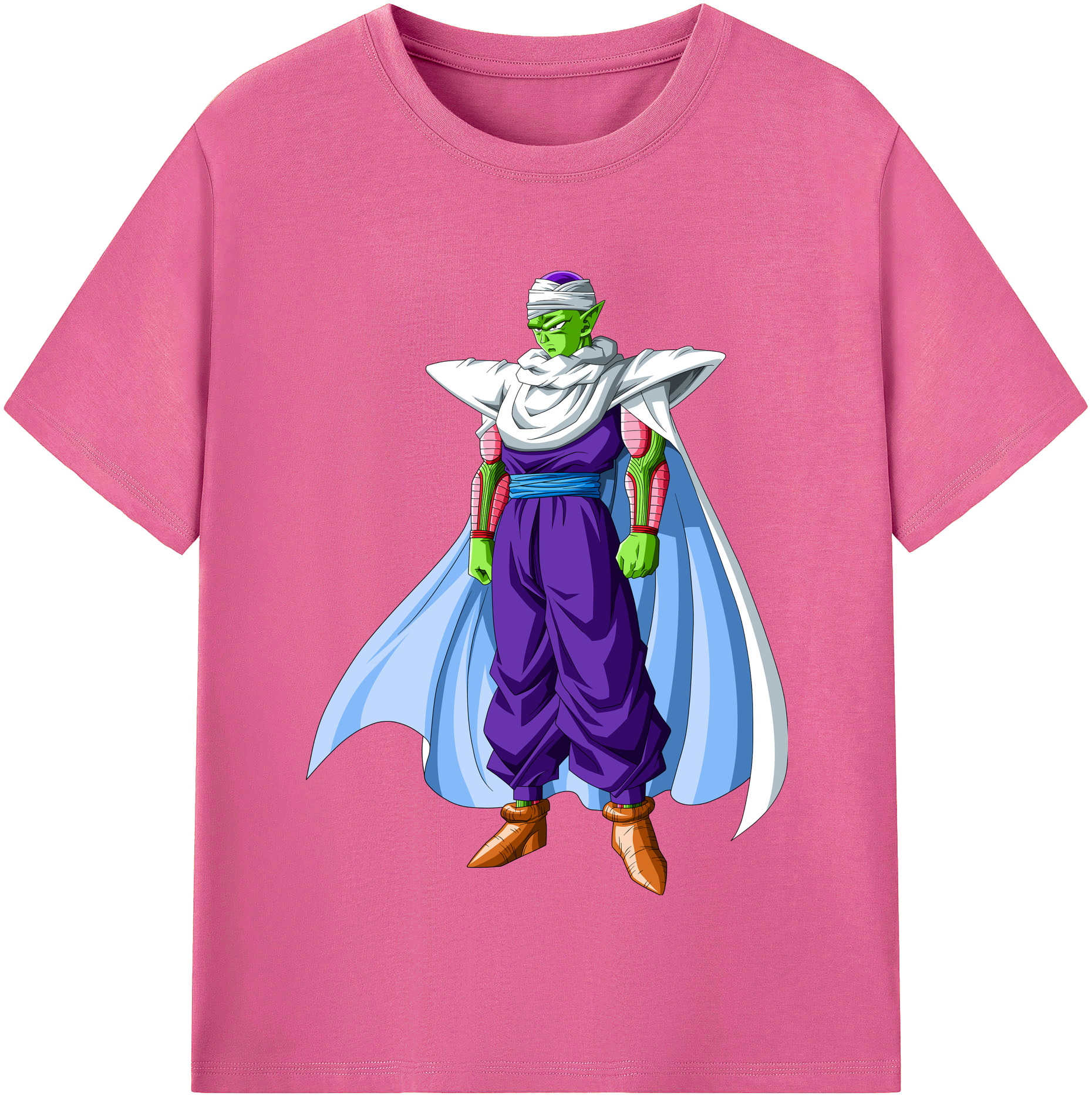 （画像用） ドラゴンボール ピッコロ DRAGON BALL Piccolo レディースカジュアルプリントTシャツ（綿100％）