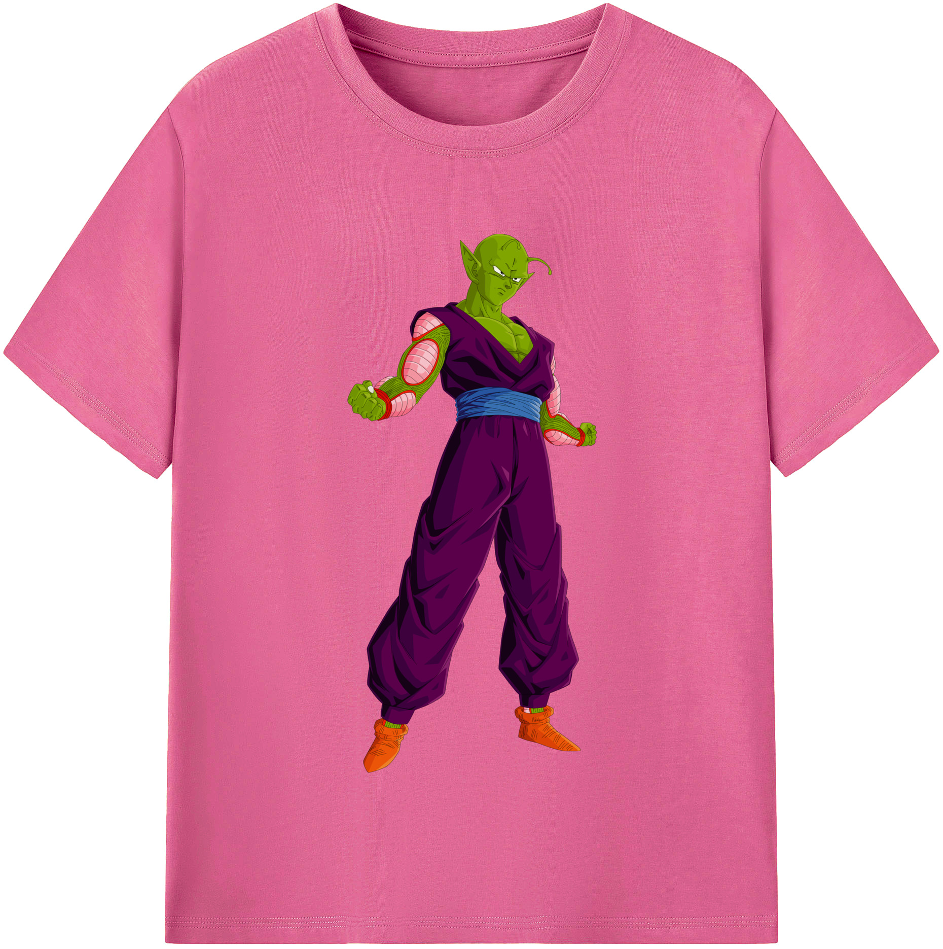 （画像用） ドラゴンボール ピッコロ DRAGON BALL Piccolo レディースカジュアルプリントTシャツ（綿100％）