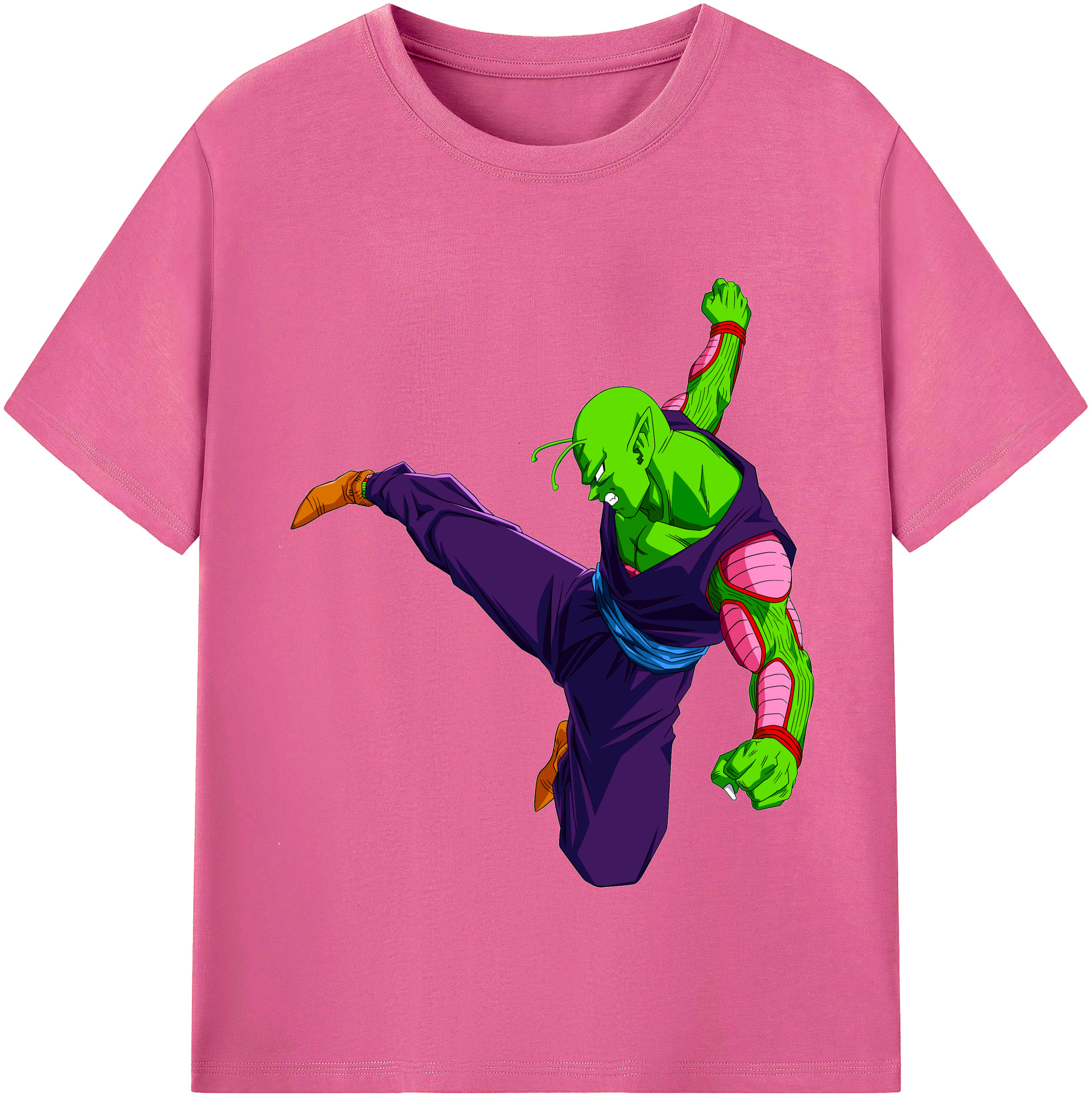 （画像用） ドラゴンボール ピッコロ DRAGON BALL Piccolo レディースカジュアルプリントTシャツ（綿100％）