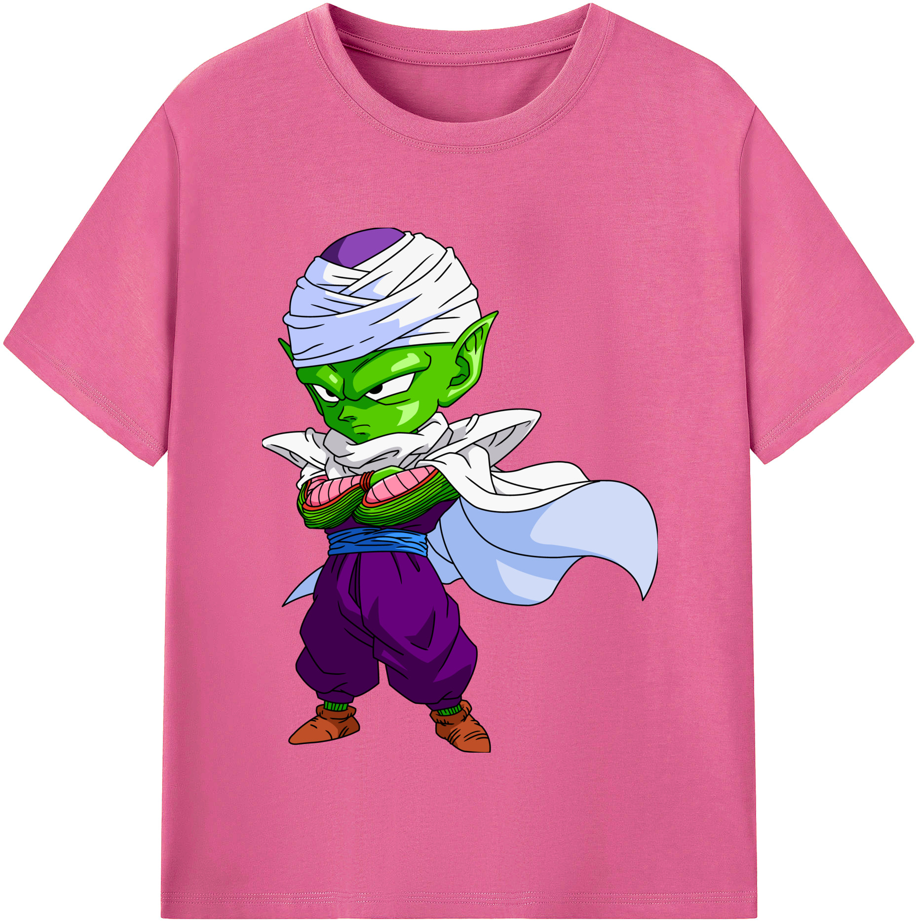（画像用） ドラゴンボール ピッコロ DRAGON BALL Piccolo レディースカジュアルプリントTシャツ（綿100％）