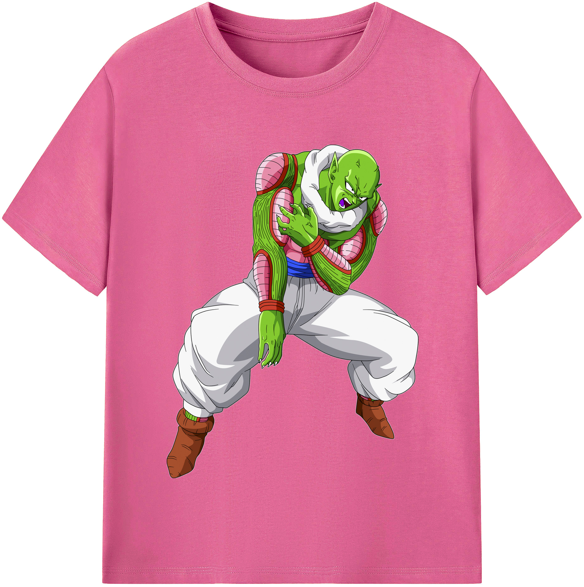 （画像用） ドラゴンボール ピッコロ DRAGON BALL Piccolo レディースカジュアルプリントTシャツ（綿100％）