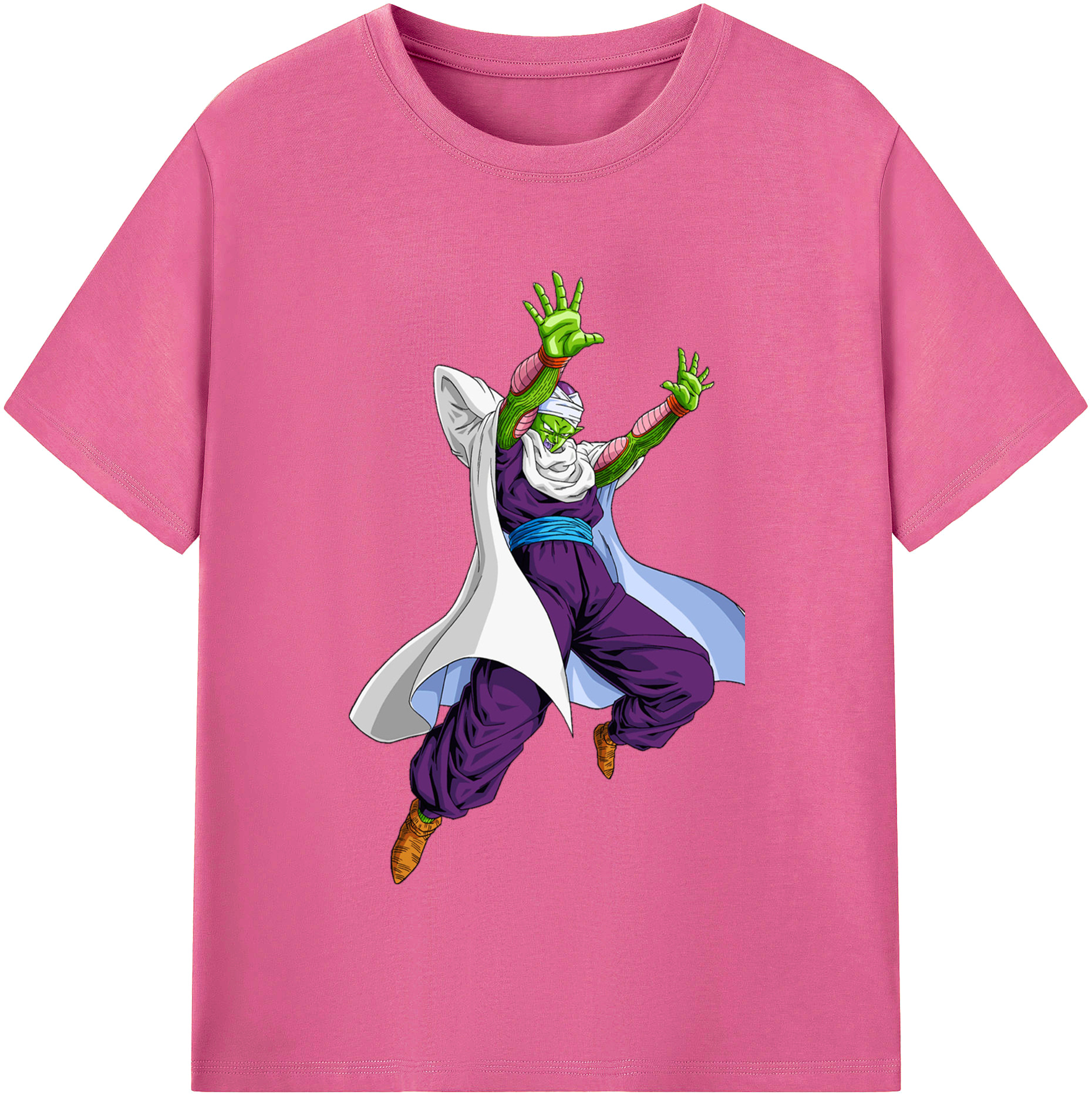 （画像用） ドラゴンボール ピッコロ DRAGON BALL Piccolo レディースカジュアルプリントTシャツ（綿100％）