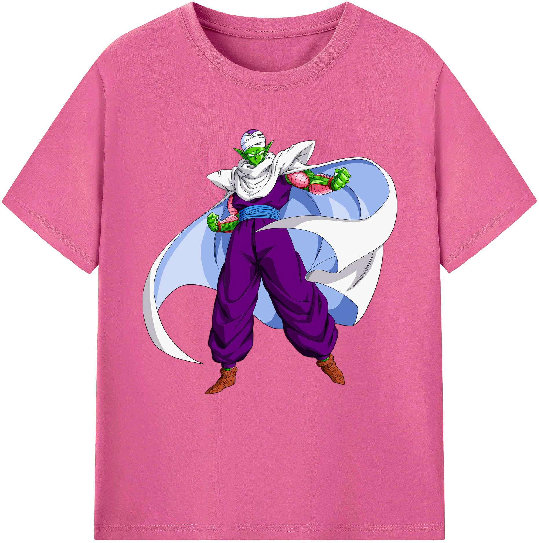 （画像用） ドラゴンボール ピッコロ DRAGON BALL Piccolo レディースカジュアルプリントTシャツ（綿100％）