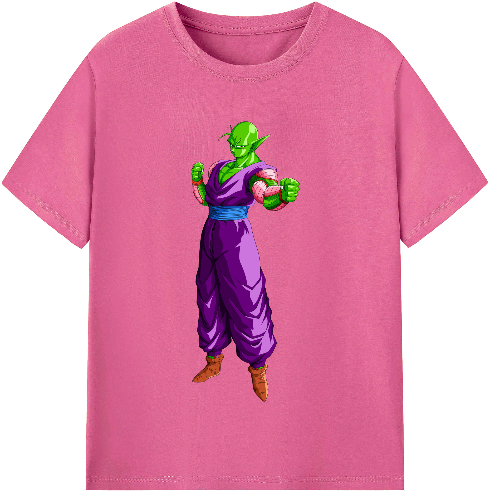（画像用） ドラゴンボール ピッコロ DRAGON BALL Piccolo レディースカジュアルプリントTシャツ（綿100％）