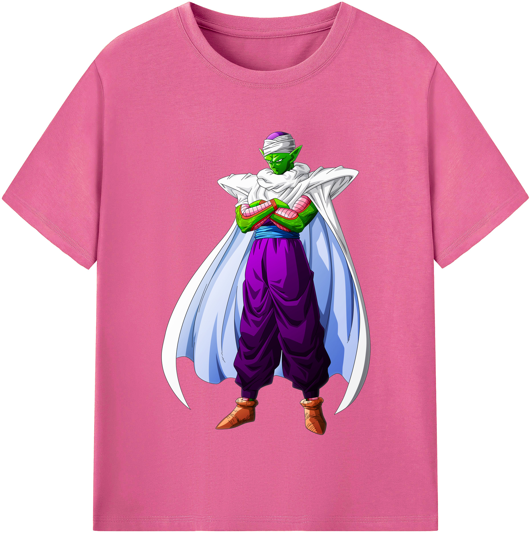 （画像用） ドラゴンボール ピッコロ DRAGON BALL Piccolo レディースカジュアルプリントTシャツ（綿100％）
