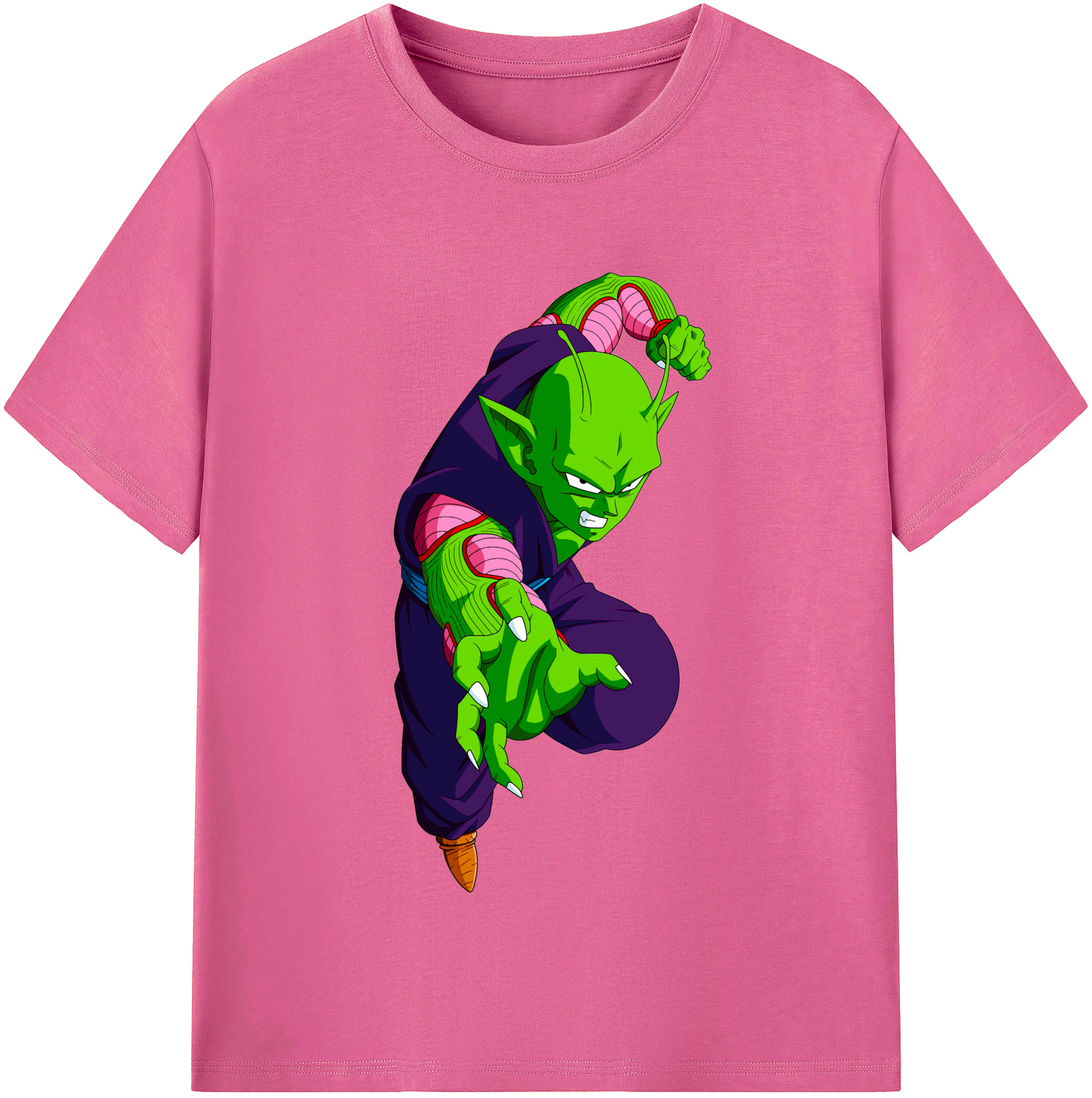 （画像用） ドラゴンボール ピッコロ DRAGON BALL Piccolo レディースカジュアルプリントTシャツ（綿100％）