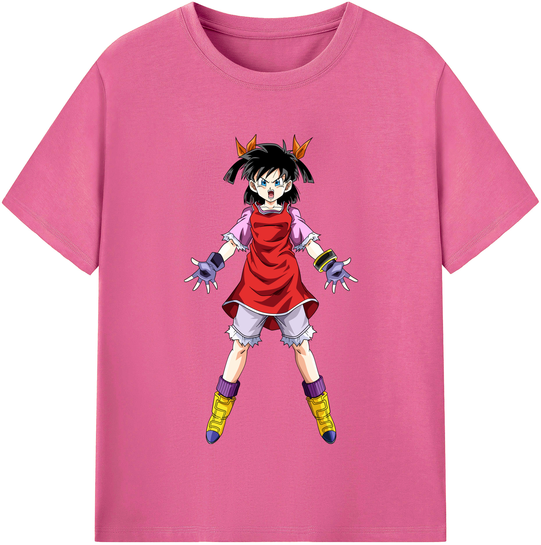 （画像用） ドラゴンボール パン DRAGON BALL Pan レディースカジュアルプリントTシャツ（綿100％）