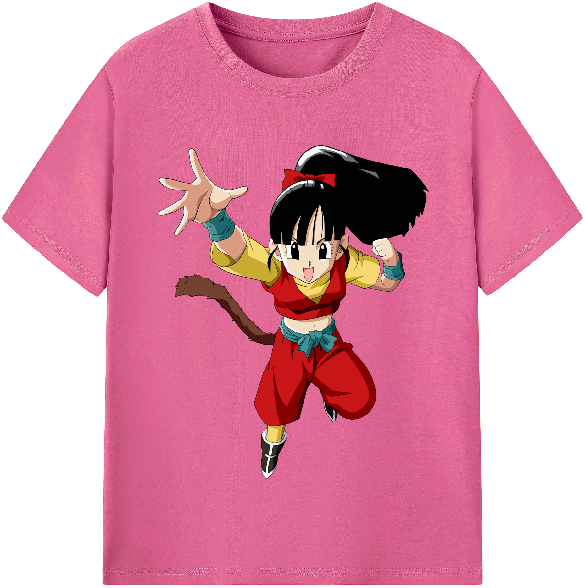（画像用） ドラゴンボール パン DRAGON BALL Pan レディースカジュアルプリントTシャツ（綿100％）