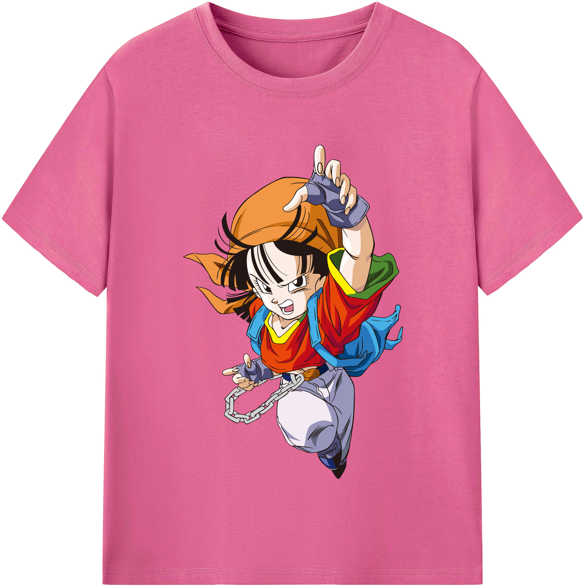 （画像用） ドラゴンボール パン DRAGON BALL Pan レディースカジュアルプリントTシャツ（綿100％）