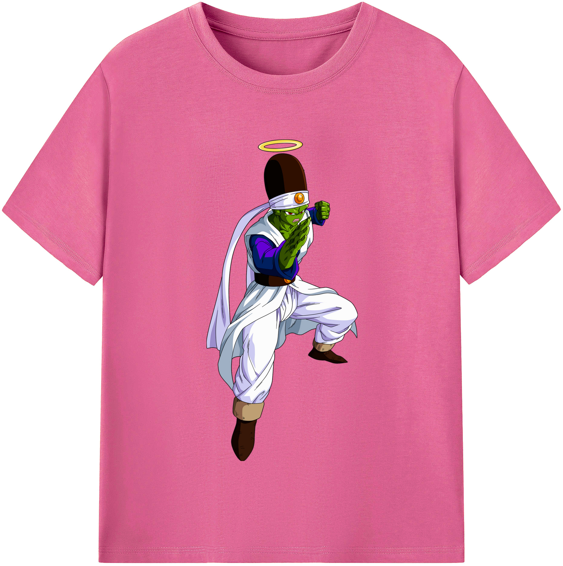 （画像用） ドラゴンボール パイクーハン DRAGON BALL Pikkon レディースカジュアルプリントTシャツ（綿100％）