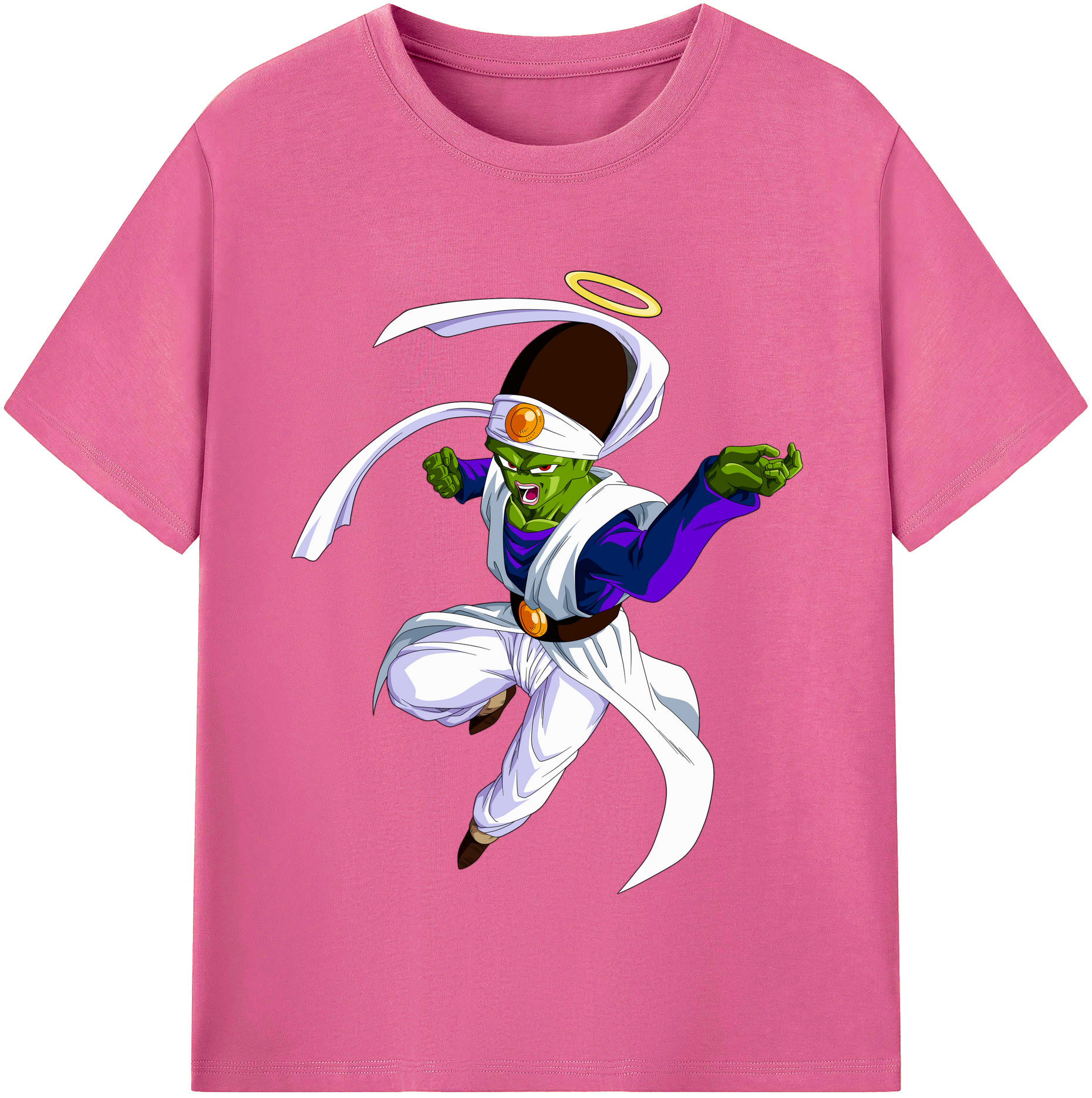 （画像用） ドラゴンボール パイクーハン DRAGON BALL Pikkon レディースカジュアルプリントTシャツ（綿100％）