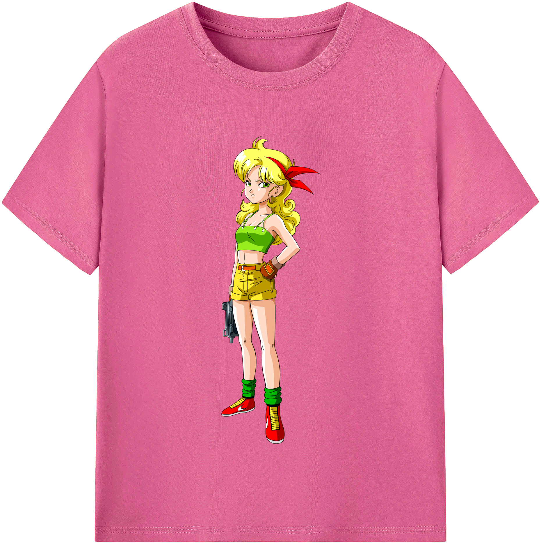 （画像用） ドラゴンボール DRAGON BALL レディースカジュアルプリントTシャツ（綿100％）