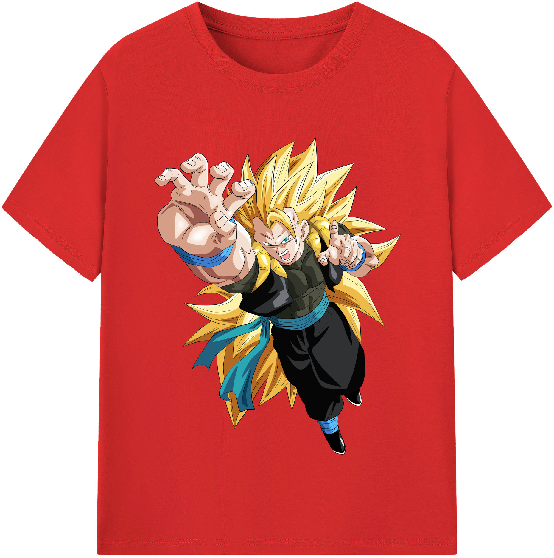 （画像用） ドラゴンボール ベジータ四世（Bejīta Yonsei）DRAGON BALL Vegeta IV レディースカジュアルプリントTシャツ（綿100％）