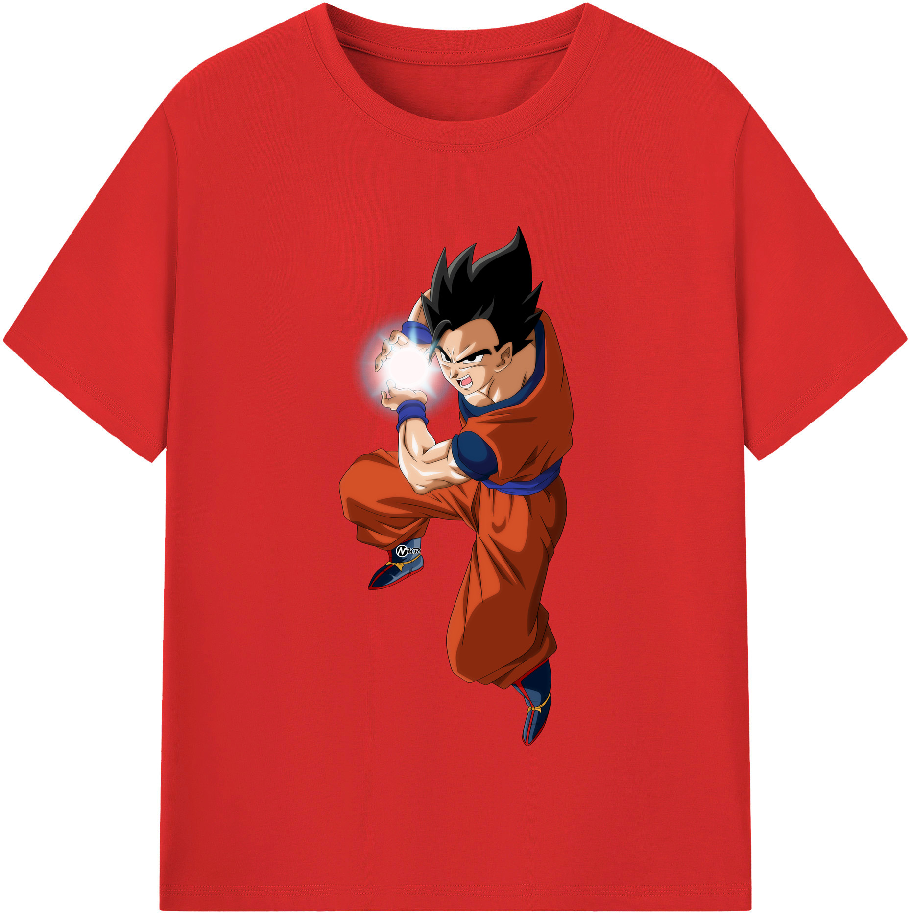 （画像用） ドラゴンボール 孫 悟飯（そんごはん）DRAGON BALL Son Gohan レディースカジュアルプリントTシャツ（綿100％）