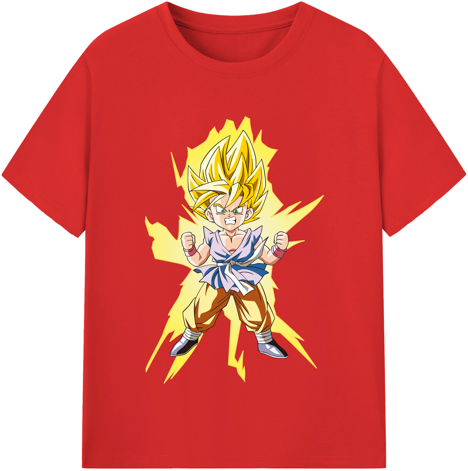 （画像用） ドラゴンボール ベジット DRAGON BALL Vegetto レディースカジュアルプリントTシャツ（綿100％）