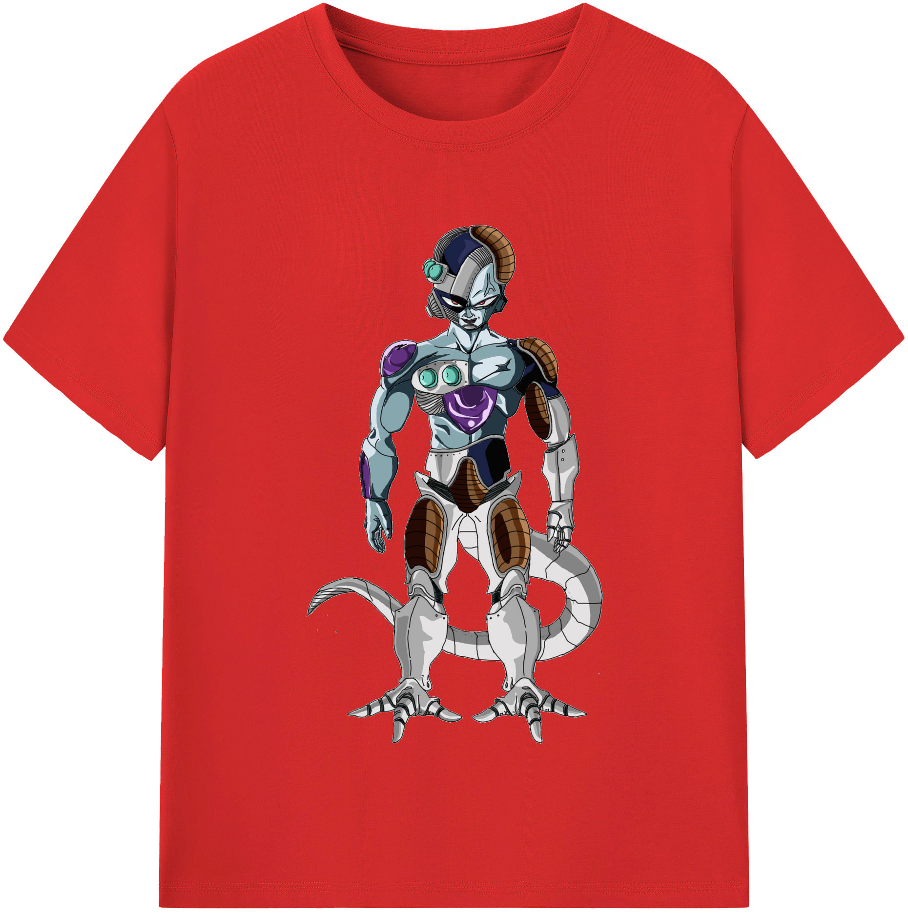 （画像用） ドラゴンボール クウラ DRAGON BALL Cooler Coora レディースカジュアルプリントTシャツ（綿100％）