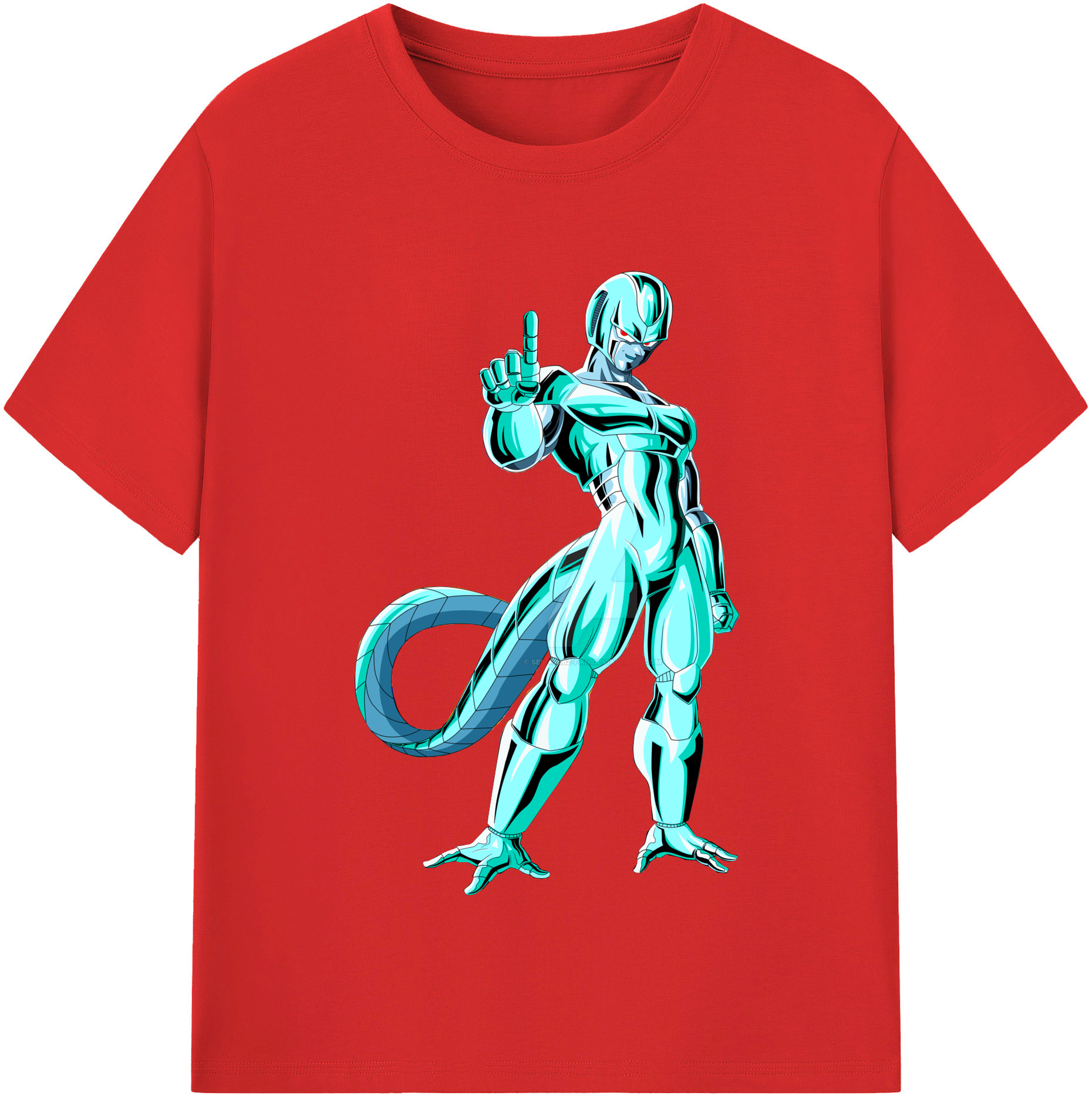 （画像用） ドラゴンボール クウラ DRAGON BALL Cooler Coora レディースカジュアルプリントTシャツ（綿100％）