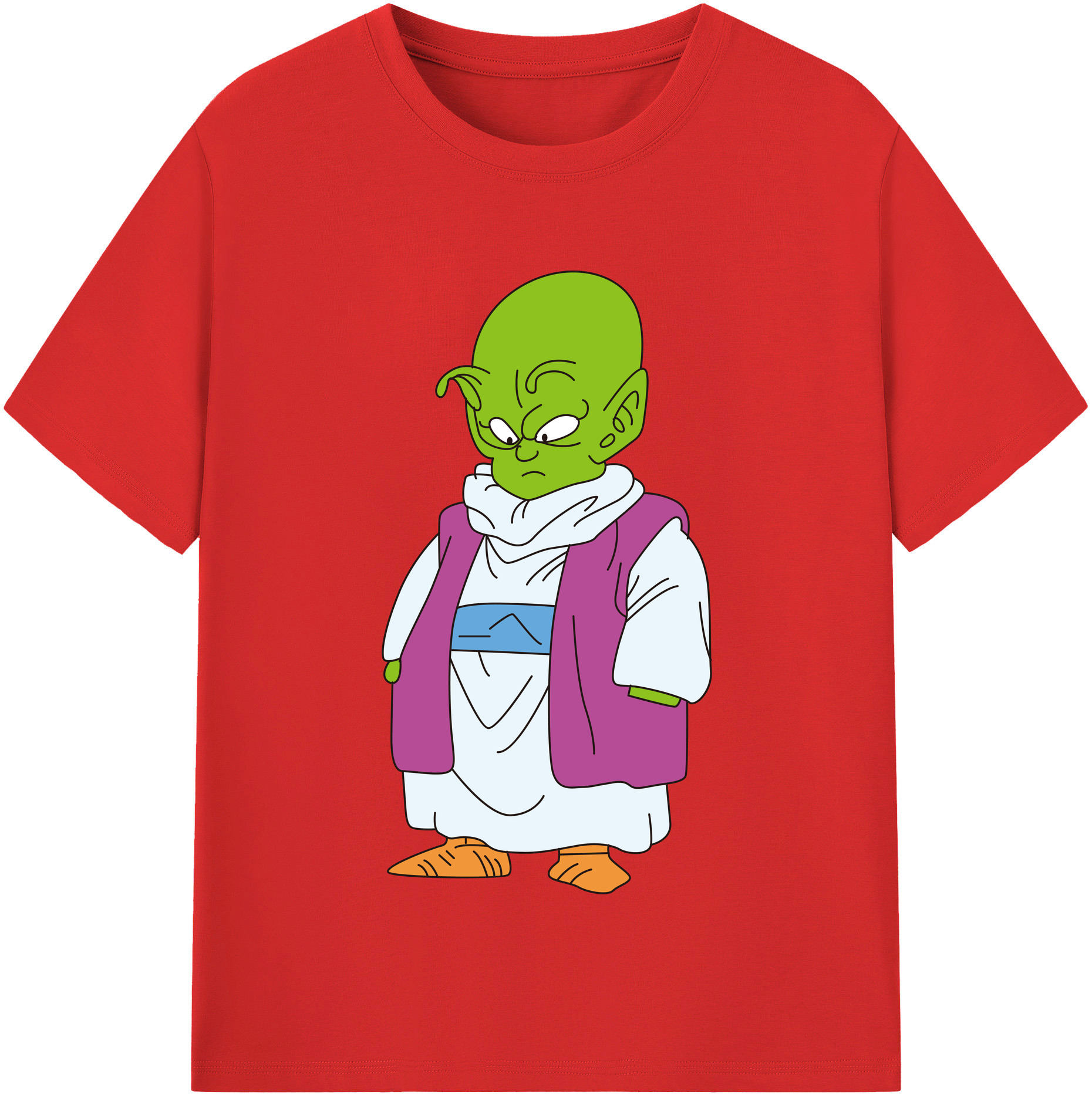 （画像用） ドラゴンボール ピッコロ DRAGON BALL Piccolo レディースカジュアルプリントTシャツ（綿100％）