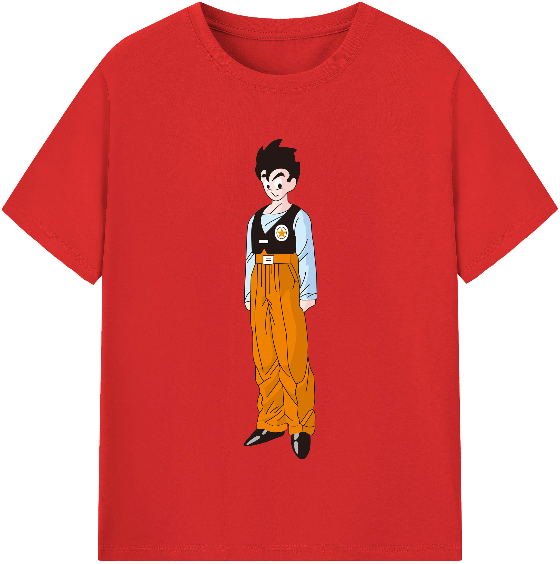 （画像用） ドラゴンボール DRAGON BALL レディースカジュアルプリントTシャツ（綿100％）