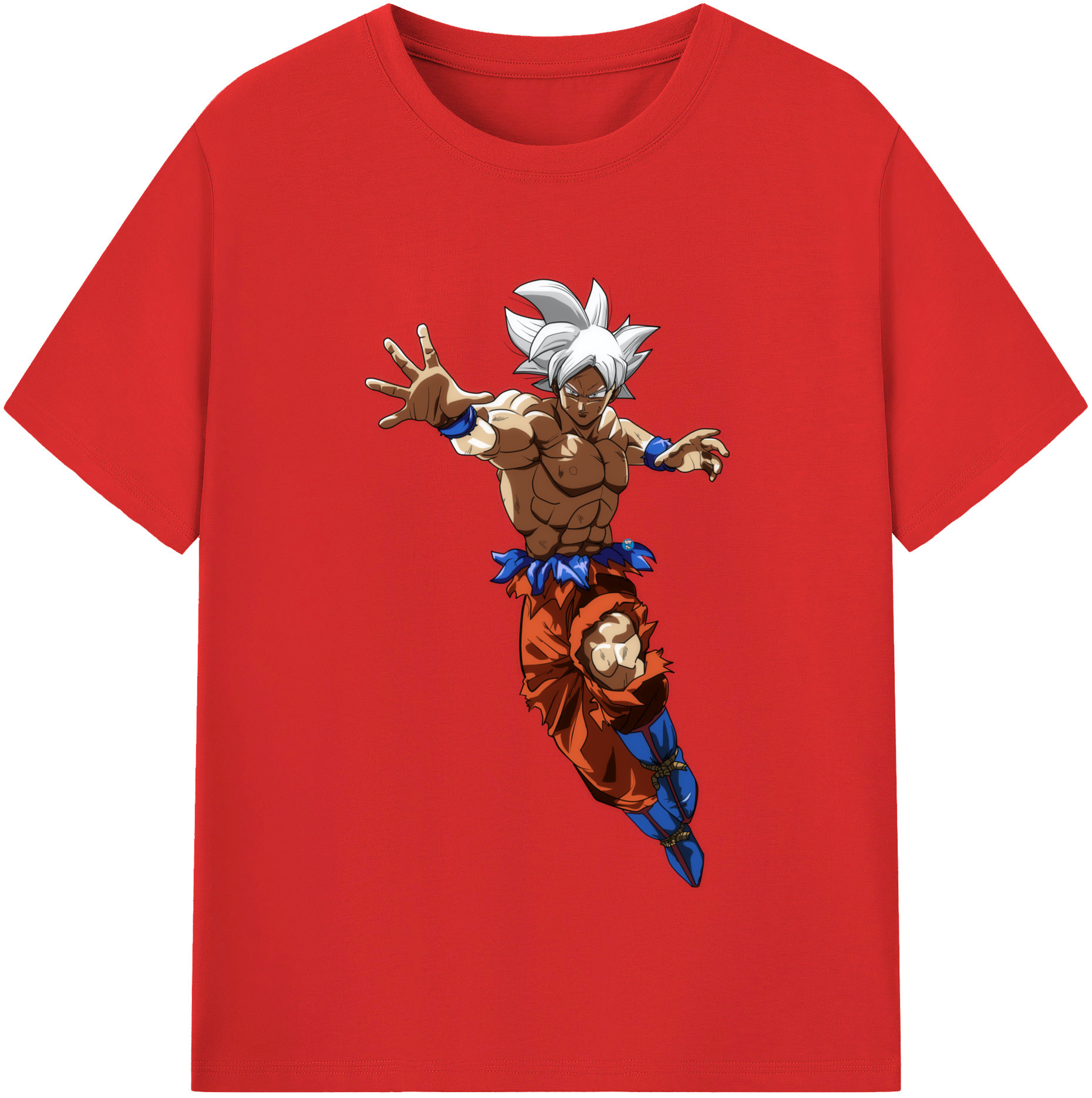 （画像用） ドラゴンボール 孫悟空（そん ごくう）Son Goku カカロット DRAGON BALL Kakarotto レディースカジュアルプリントTシャツ（綿100％）