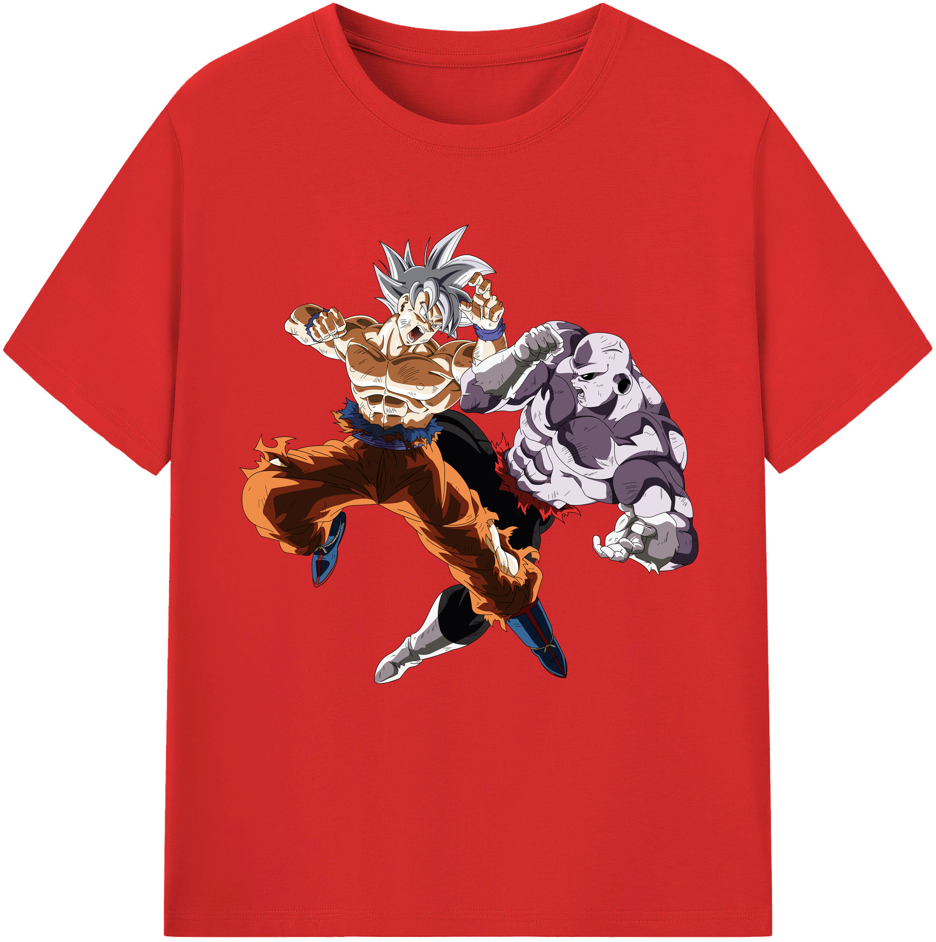 （画像用） ドラゴンボール 孫悟空（そん ごくう）Son Goku カカロット DRAGON BALL Kakarotto レディースカジュアルプリントTシャツ（綿100％）