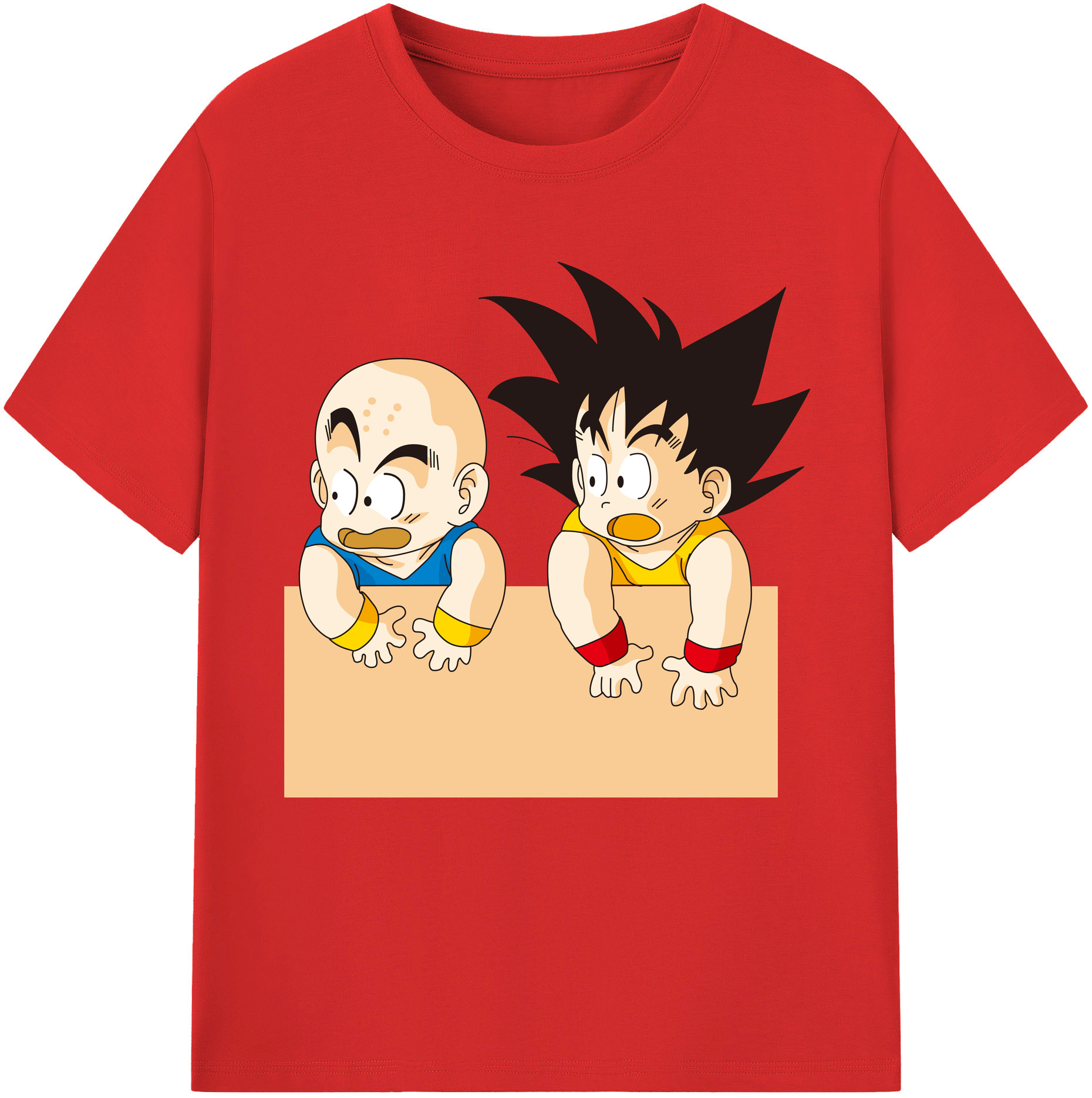 （画像用） ドラゴンボール 孫悟空（そん ごくう）Son Goku カカロット DRAGON BALL Kakarotto レディースカジュアルプリントTシャツ（綿100％）