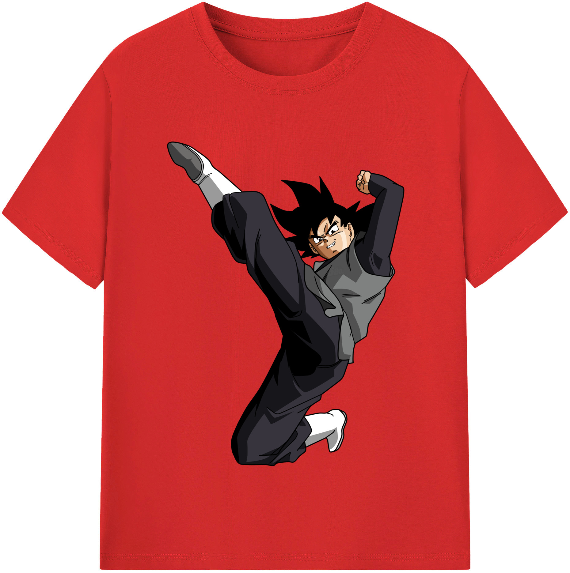 （画像用） ドラゴンボール ベジータ四世（Bejīta Yonsei）DRAGON BALL Vegeta IV レディースカジュアルプリントTシャツ（綿100％）