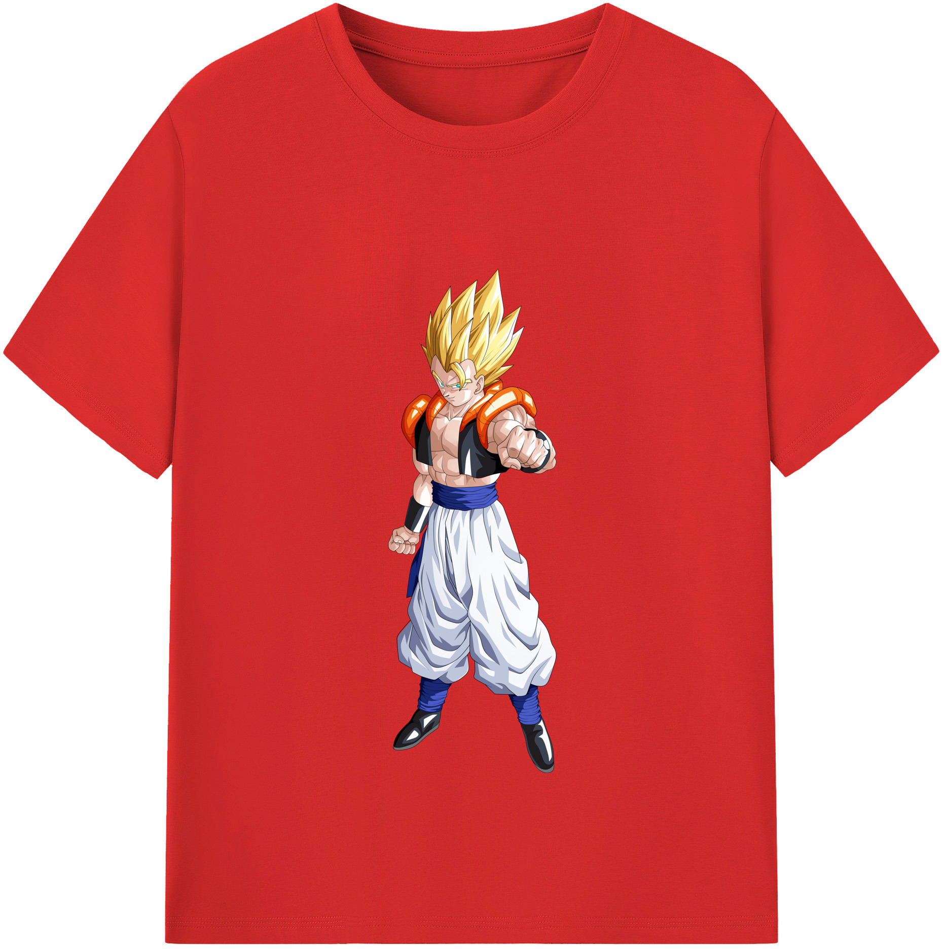 （画像用） ドラゴンボール ベジータ四世（Bejīta Yonsei）DRAGON BALL Vegeta IV レディースカジュアルプリントTシャツ（綿100％）