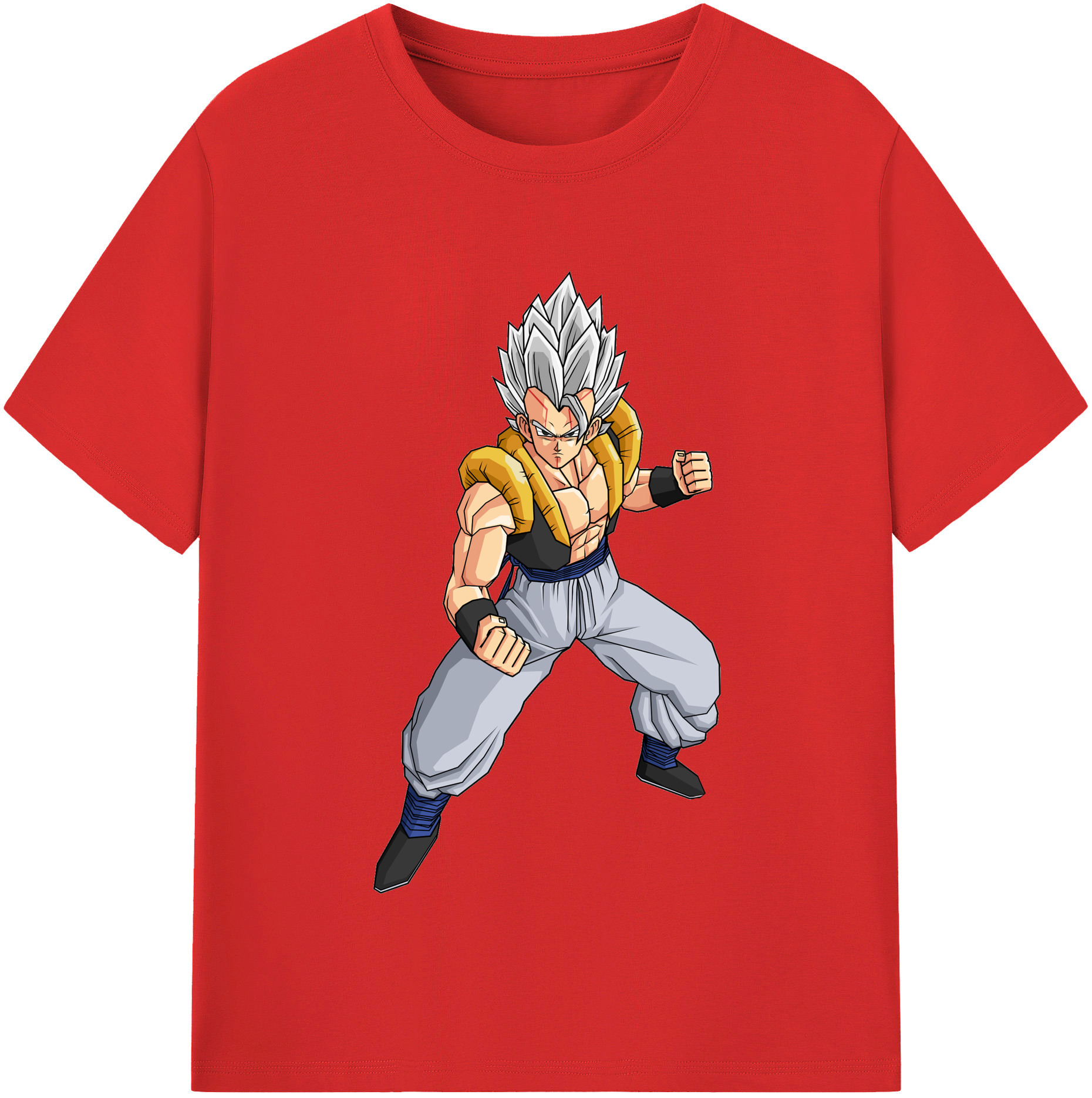 （画像用） ドラゴンボール ベジータ四世（Bejīta Yonsei）DRAGON BALL Vegeta IV レディースカジュアルプリントTシャツ（綿100％）
