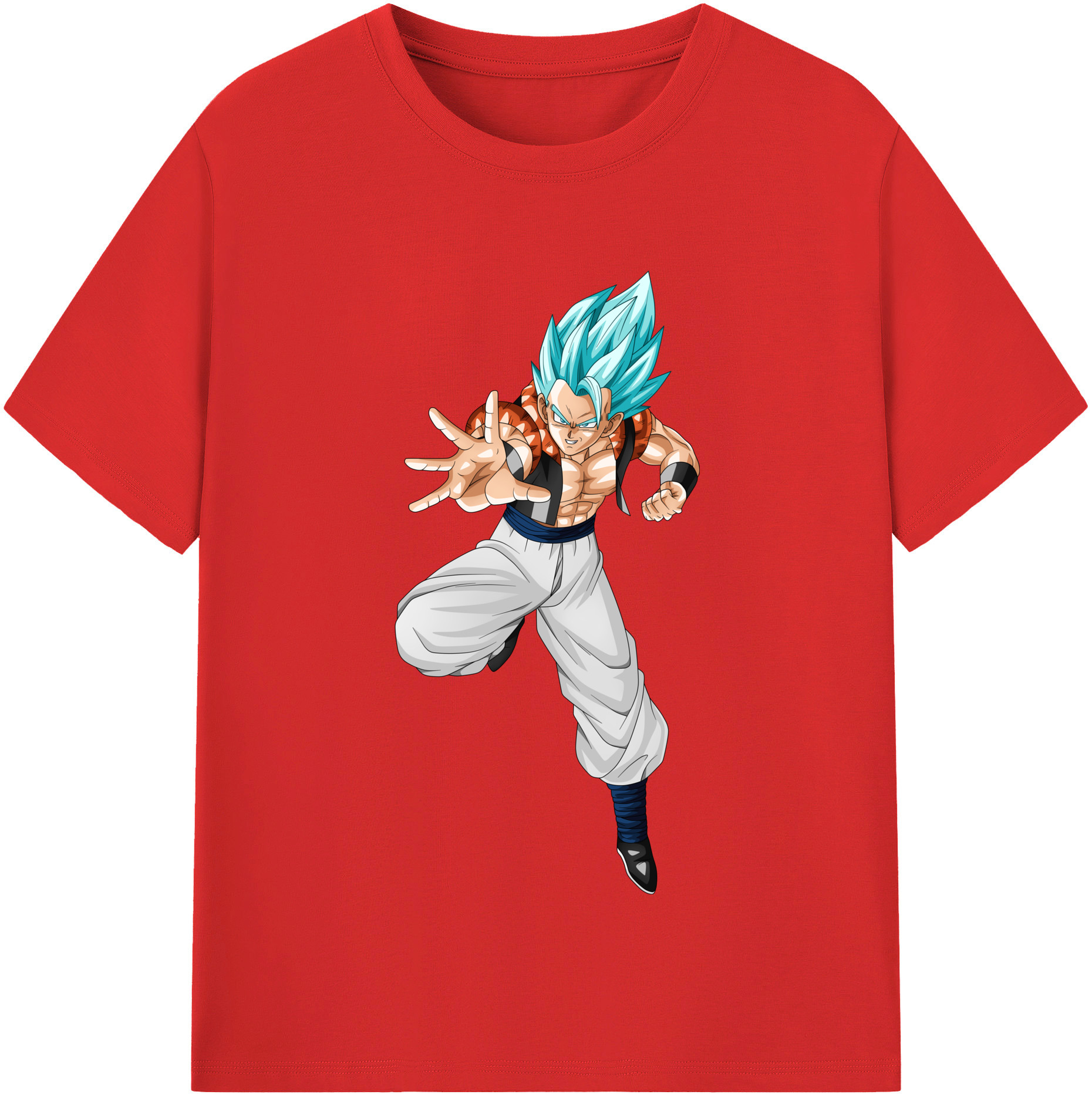 （画像用） ドラゴンボール ベジータ四世（Bejīta Yonsei）DRAGON BALL Vegeta IV レディースカジュアルプリントTシャツ（綿100％）
