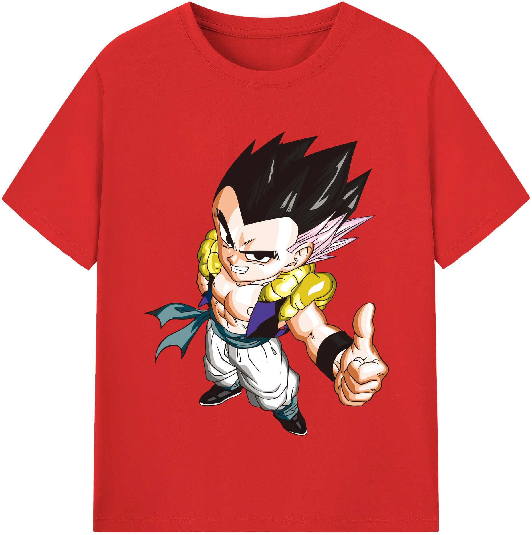 （画像用） ドラゴンボール ベジータ四世（Bejīta Yonsei）DRAGON BALL Vegeta IV レディースカジュアルプリントTシャツ（綿100％）