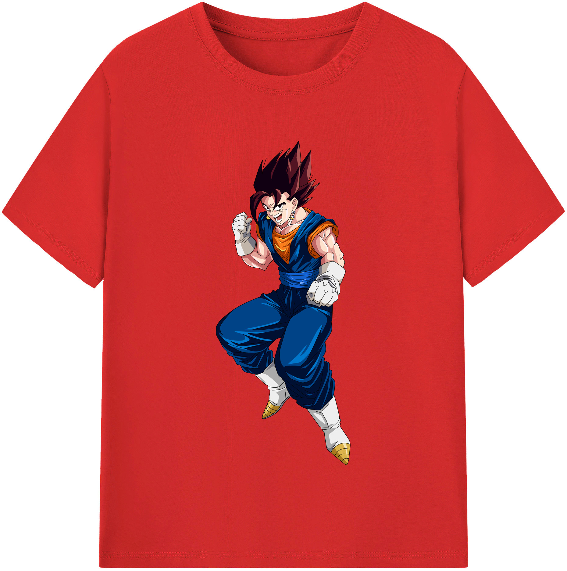 （画像用） ドラゴンボール 孫 悟飯（そんごはん）DRAGON BALL Son Gohan レディースカジュアルプリントTシャツ（綿100％）