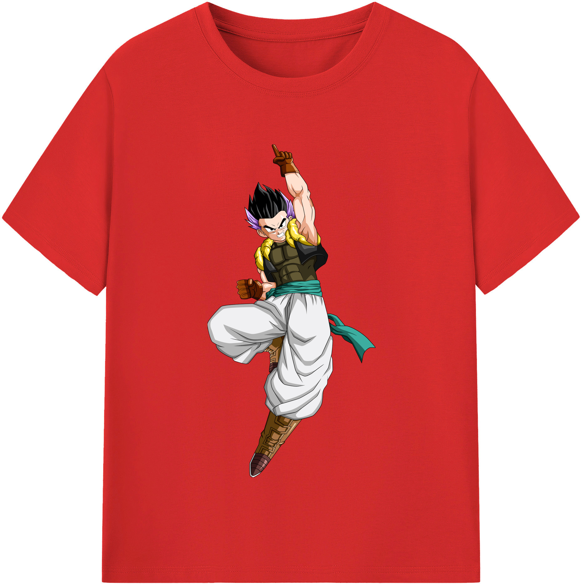 （画像用） ドラゴンボール 孫 悟飯（そんごはん）DRAGON BALL Son Gohan レディースカジュアルプリントTシャツ（綿100％）