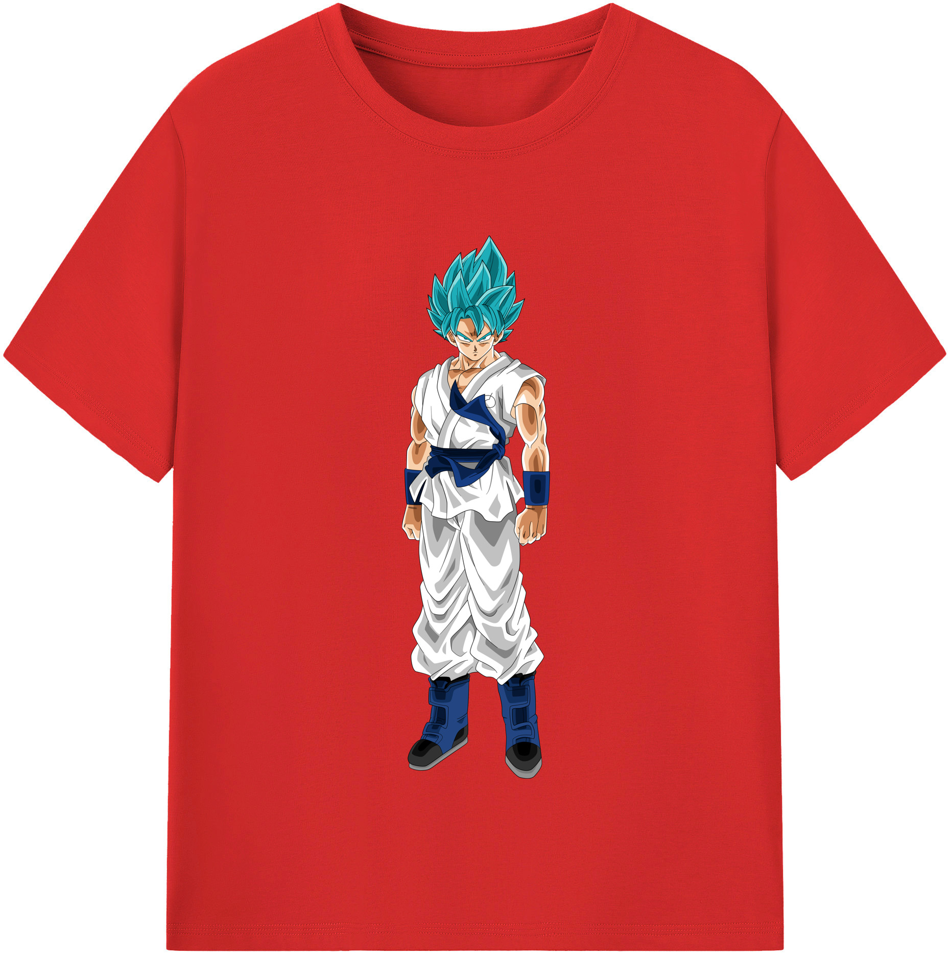 （画像用） ドラゴンボール 孫 悟飯（そんごはん）DRAGON BALL Son Gohan レディースカジュアルプリントTシャツ（綿100％）