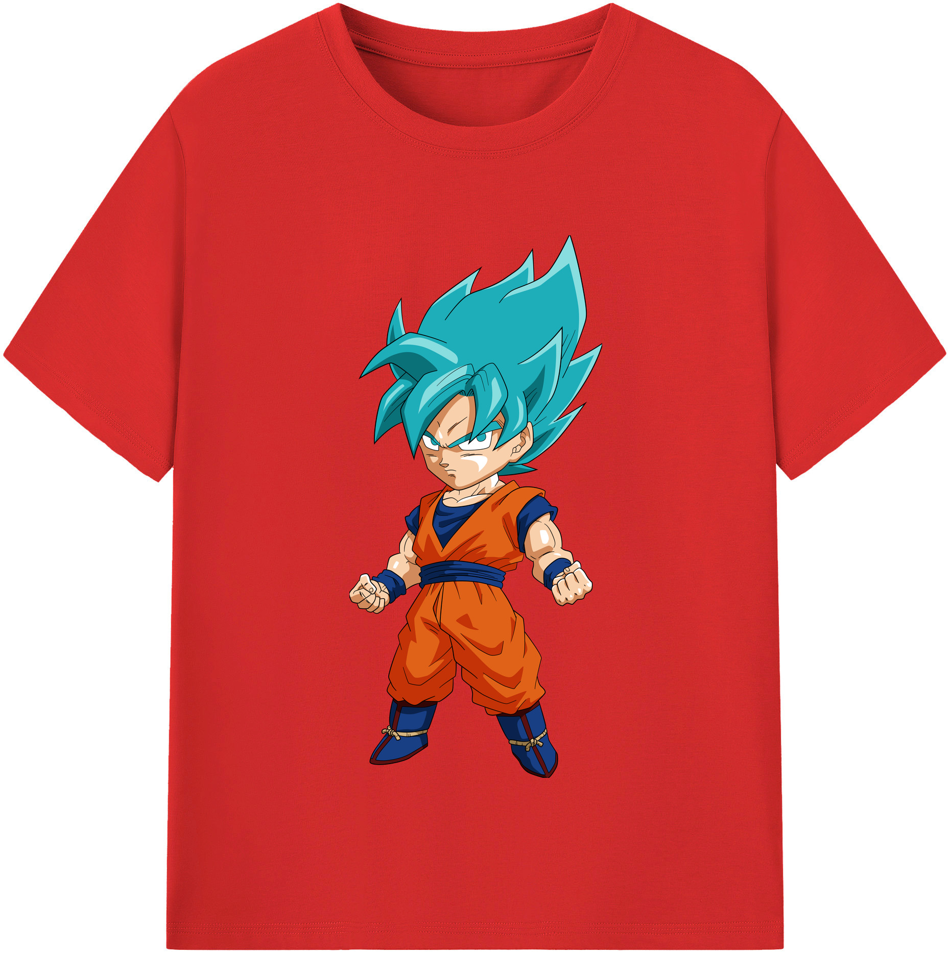 （画像用） ドラゴンボール 孫 悟飯（そんごはん）DRAGON BALL Son Gohan レディースカジュアルプリントTシャツ（綿100％）