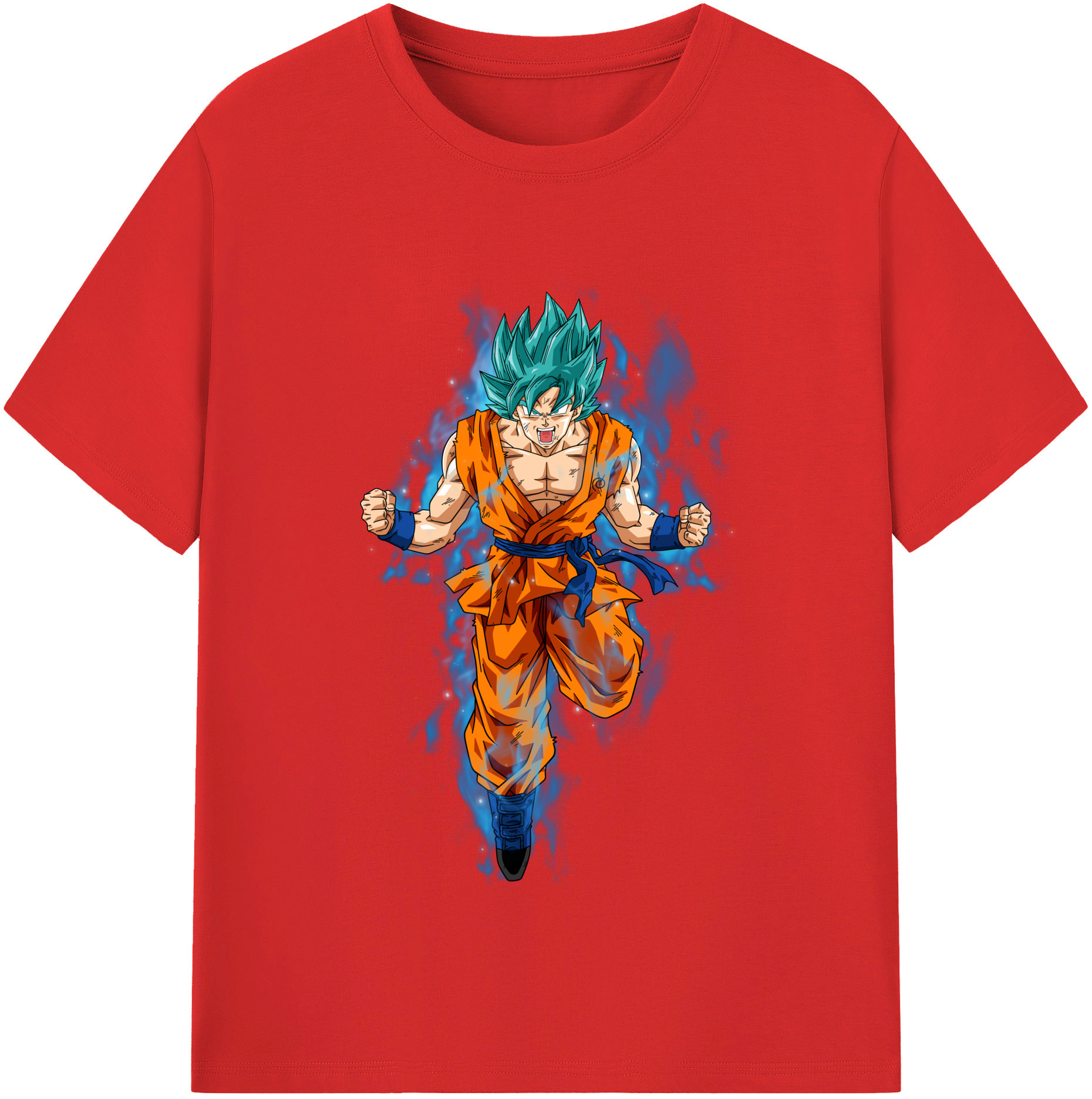 （画像用） ドラゴンボール 孫 悟飯（そんごはん）DRAGON BALL Son Gohan レディースカジュアルプリントTシャツ（綿100％）