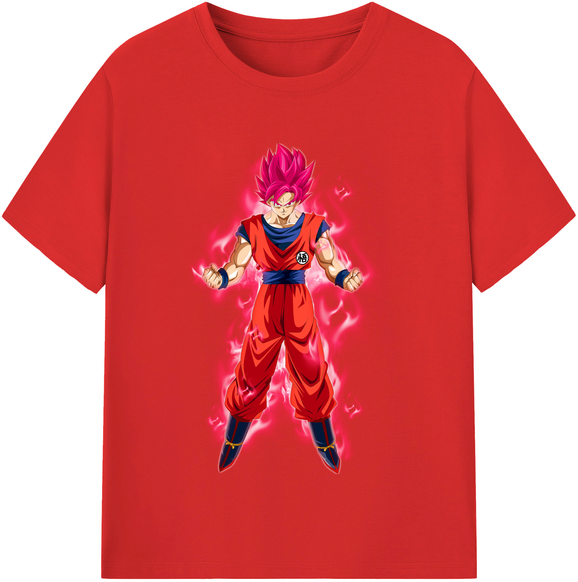（画像用） ドラゴンボール 孫 悟飯（そんごはん）DRAGON BALL Son Gohan レディースカジュアルプリントTシャツ（綿100％）