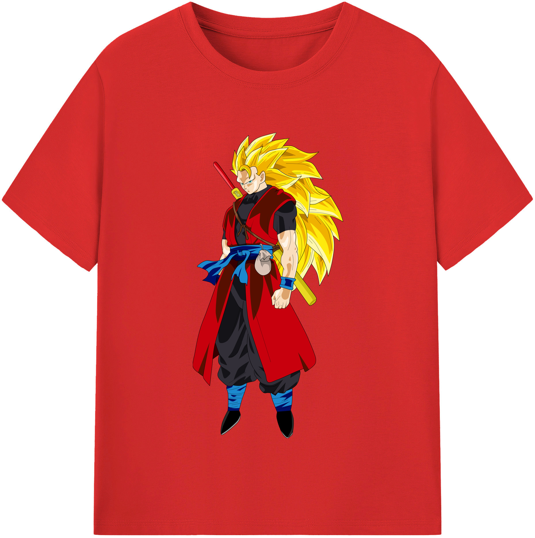 （画像用） ドラゴンボール トランクス（Torankusu）DRAGON BALL Trunks レディースカジュアルプリントTシャツ（綿100％）